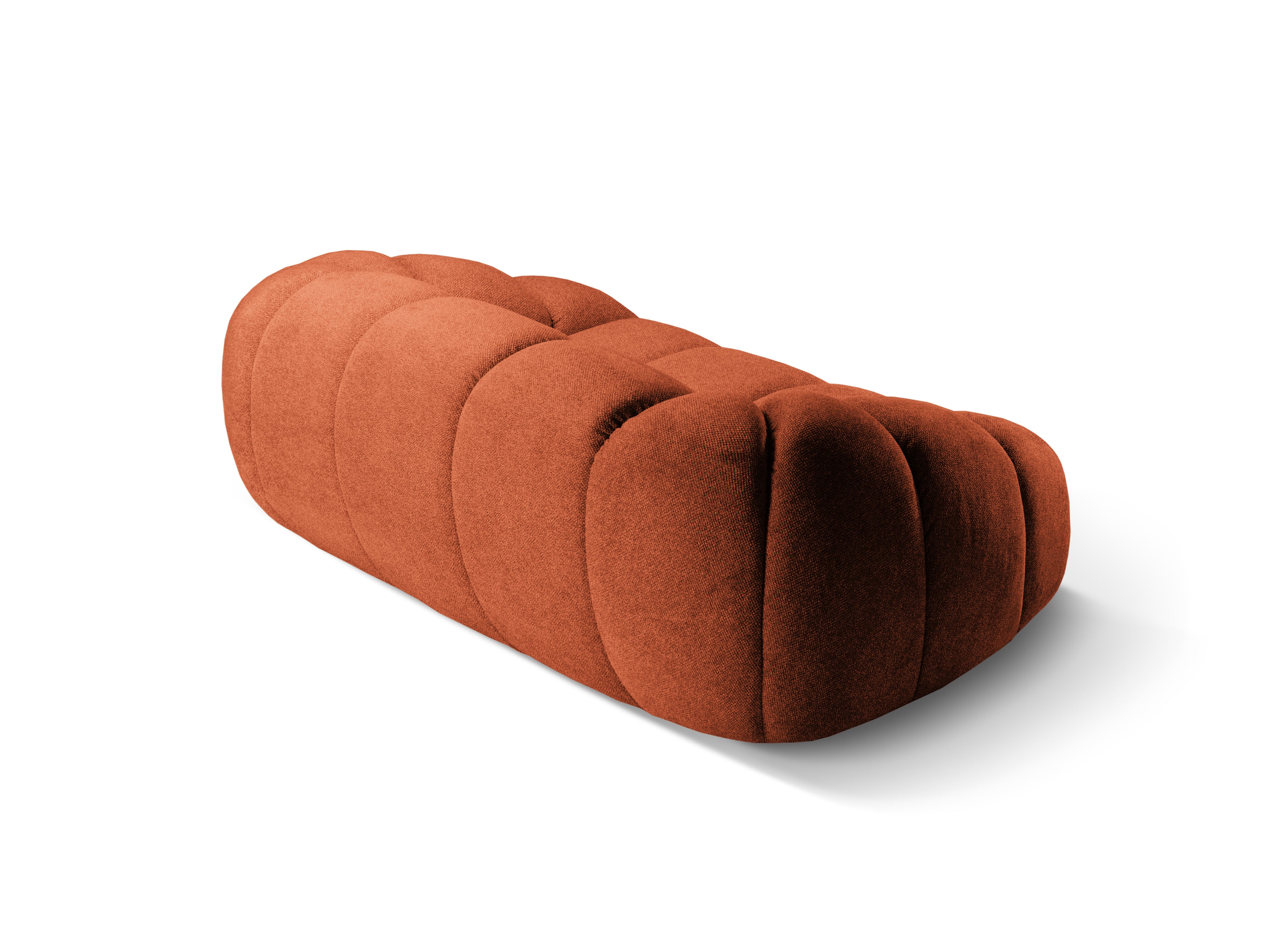 Sofa 2-sitzig DIANA terrakotta Chenille