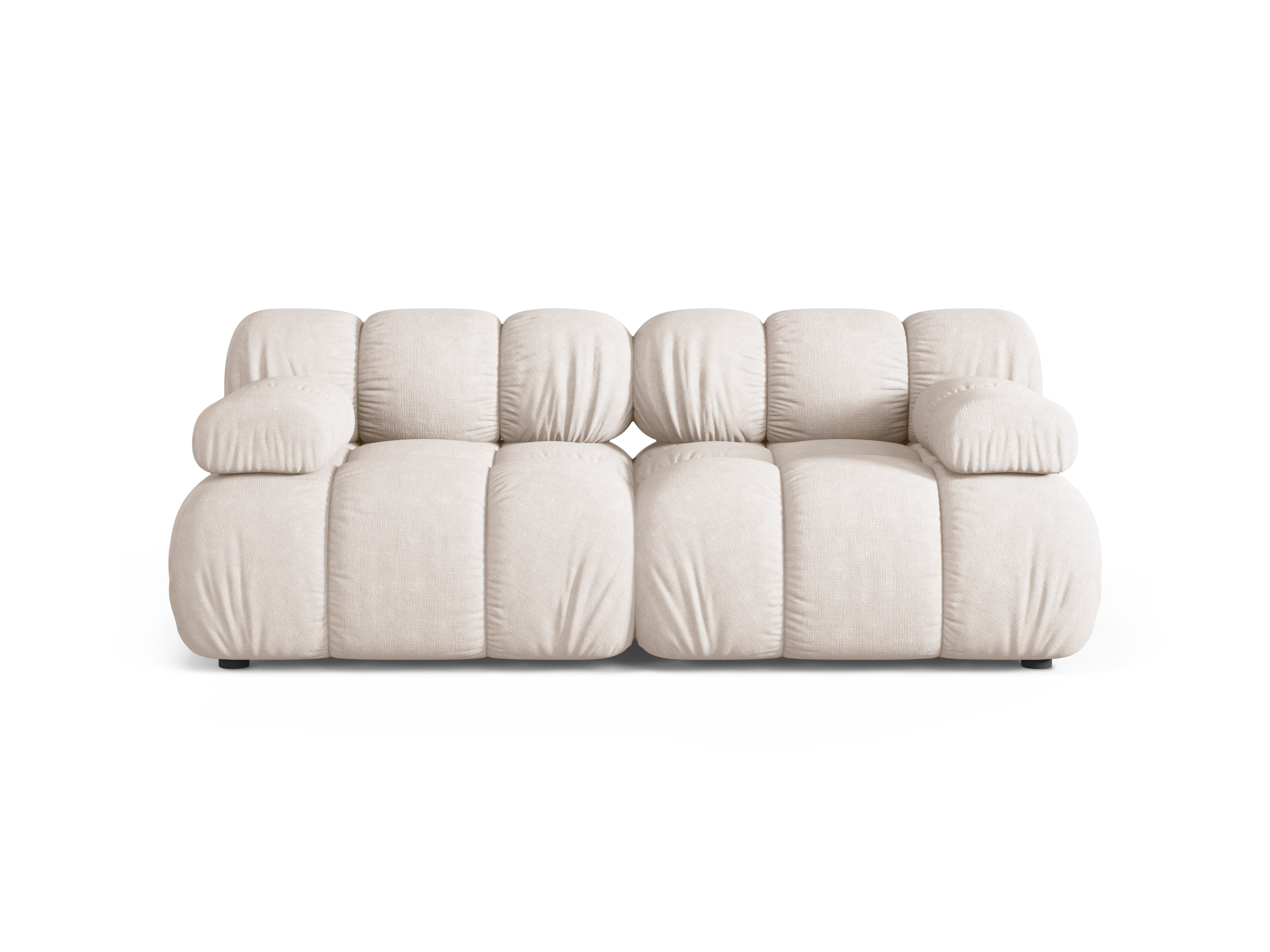 BELLIS Beige 2-Seater Modular Sofa