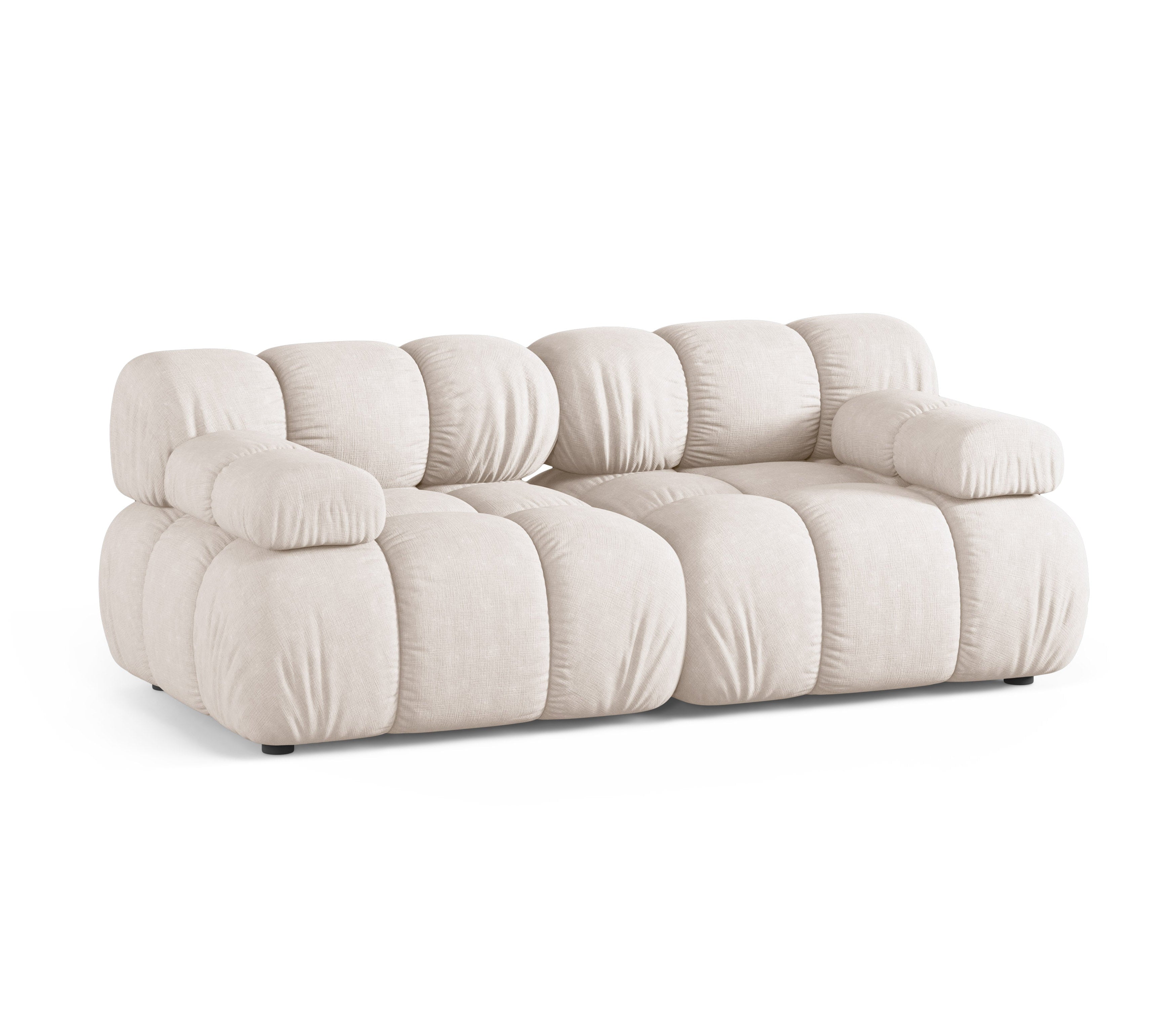 BELLIS Beige 2-Seater Modular Sofa