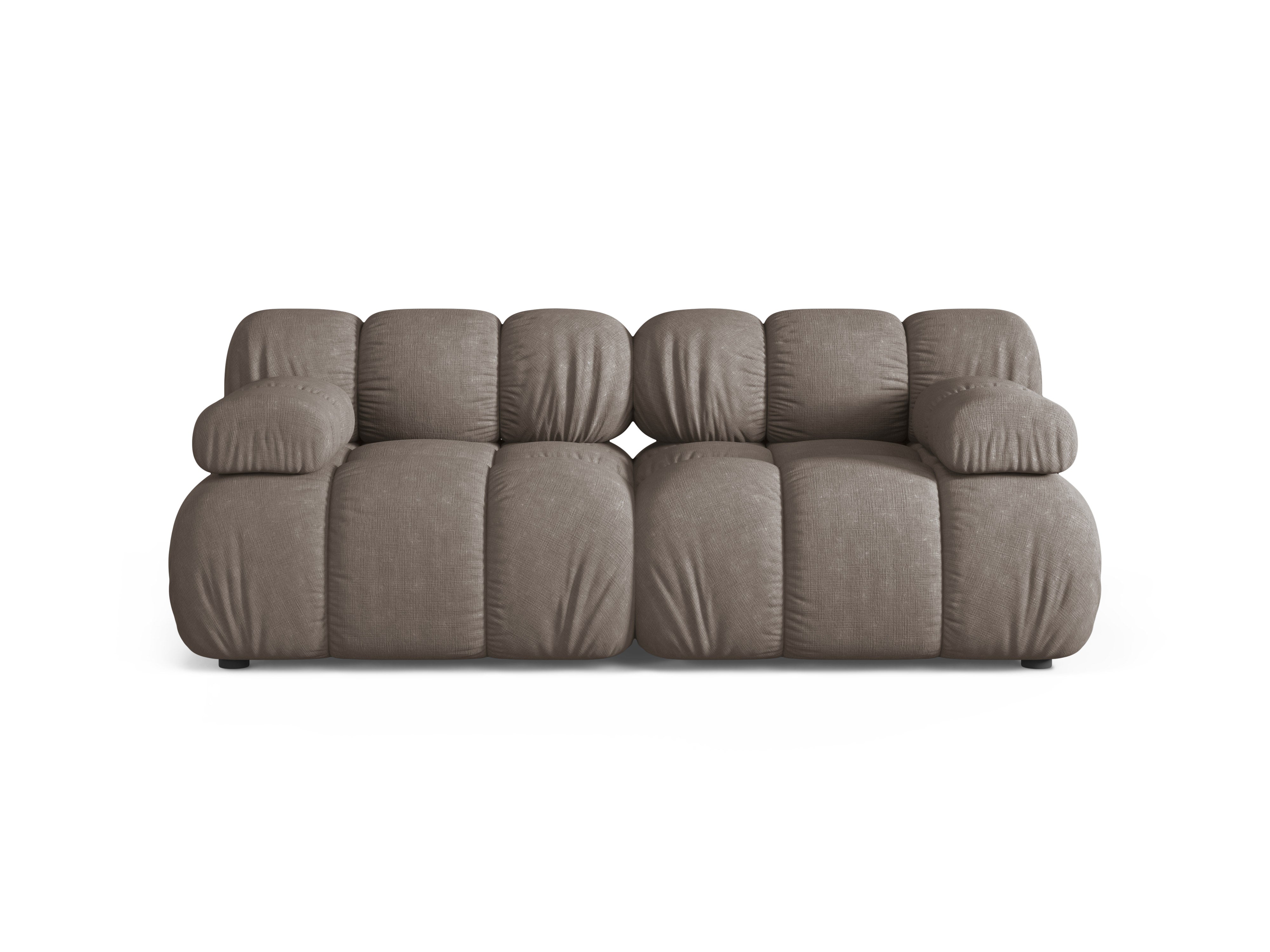 2-Seater Modular Sofa BELLIS Cappuccino