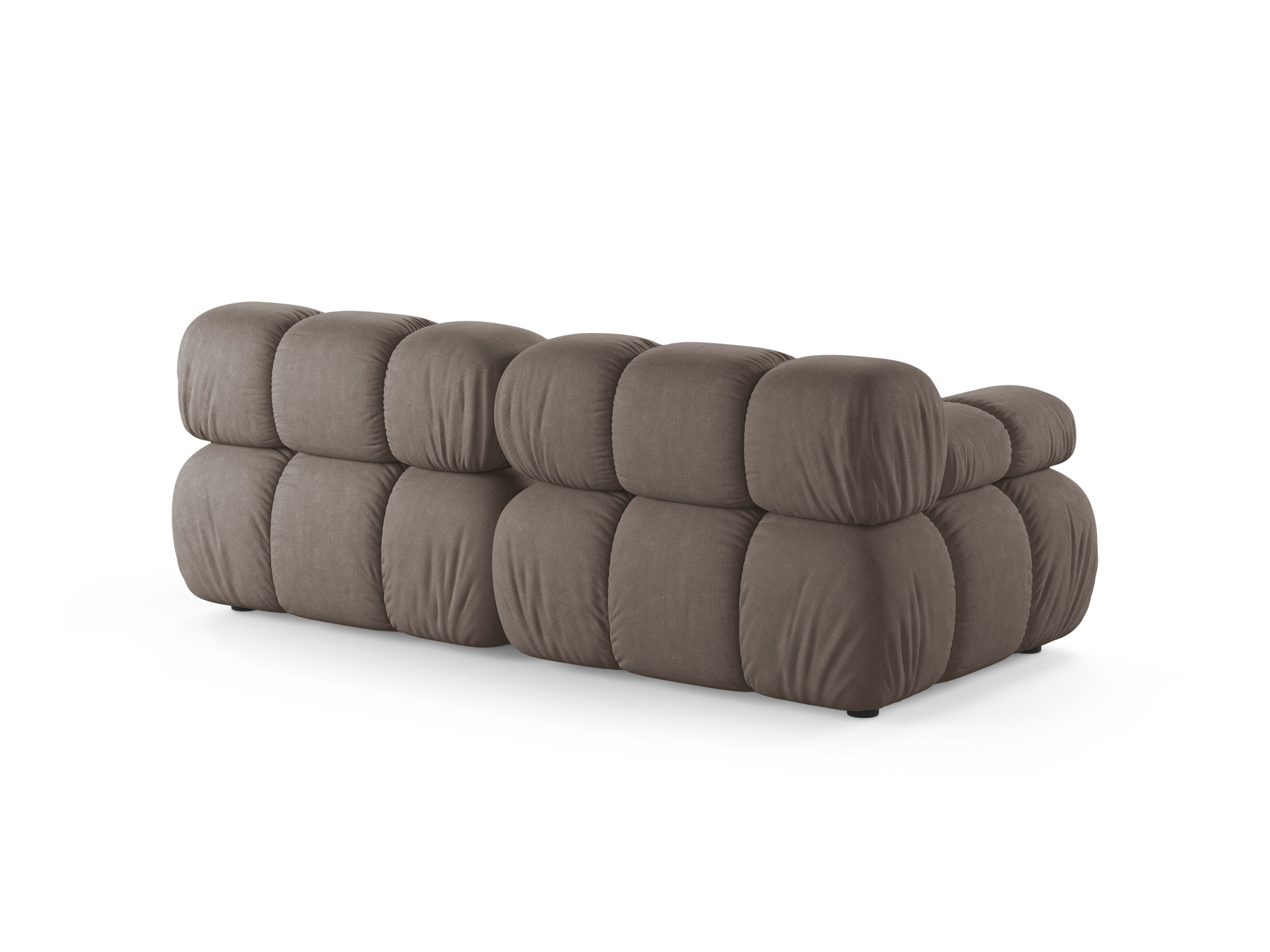 2-Seater Modular Sofa BELLIS Cappuccino