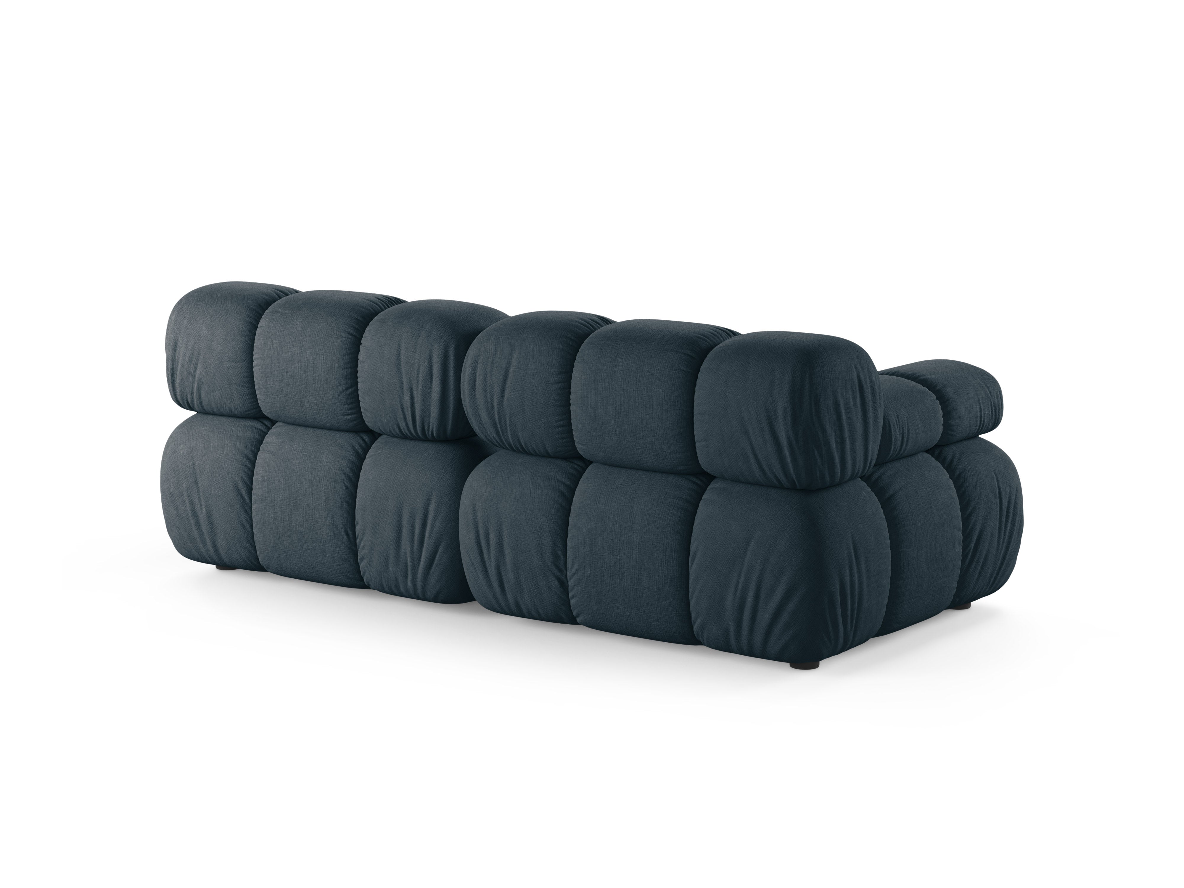 BELLIS 2-Seater Modular Sofa in Petrol Blue