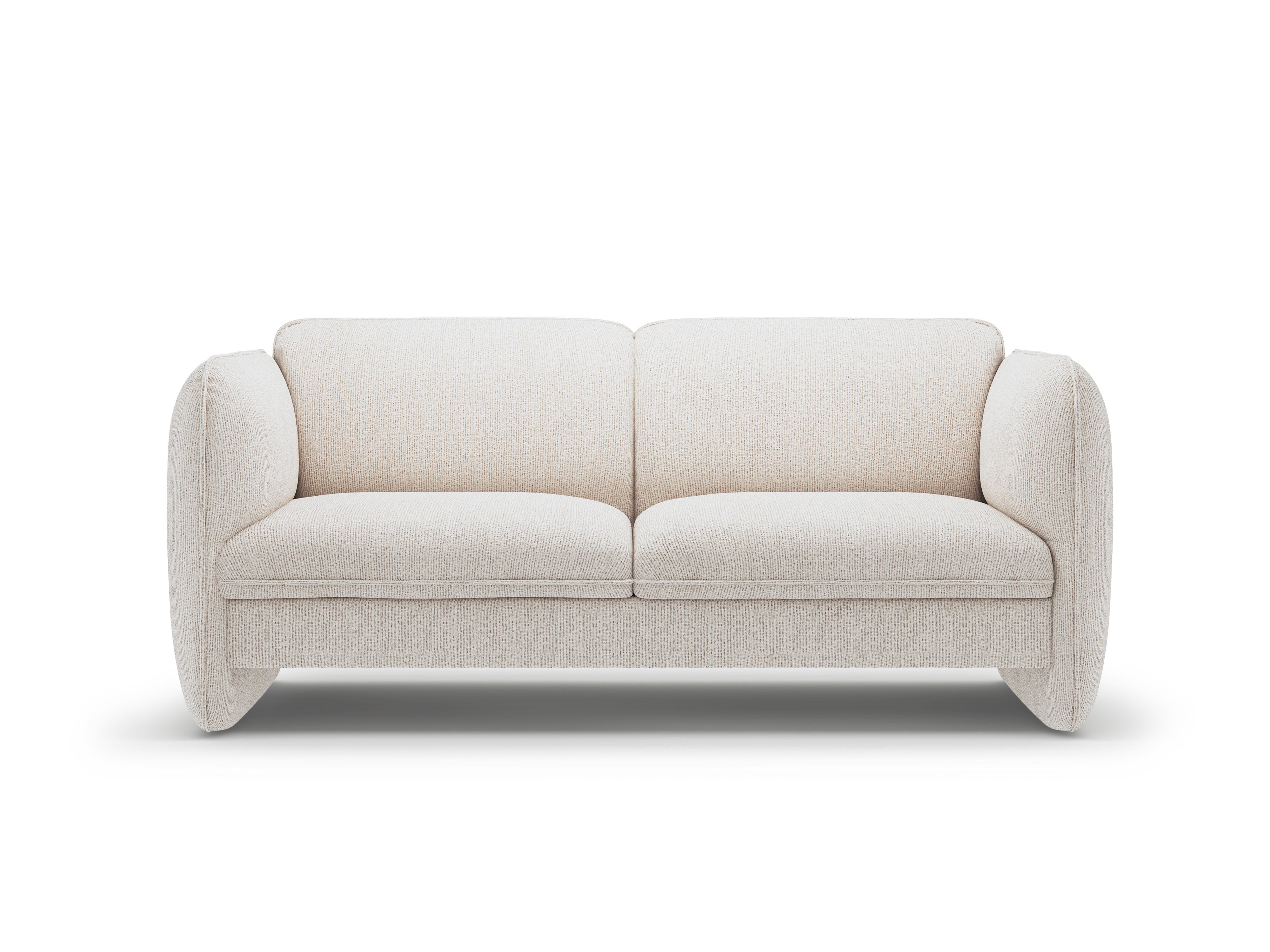 2-Seater Sofa GEORGIA Beige Chenille
