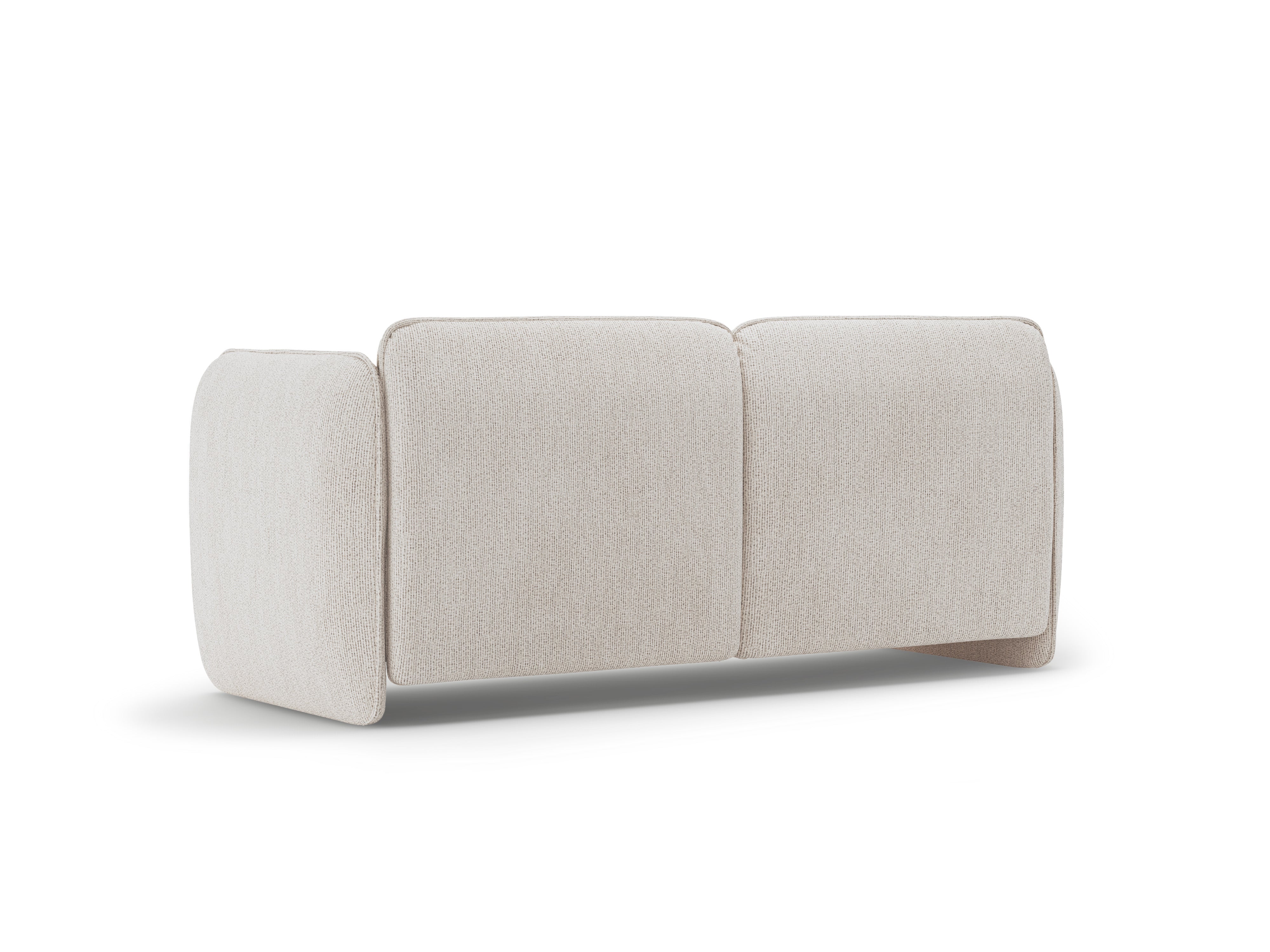 2-Seater Sofa GEORGIA Beige Chenille