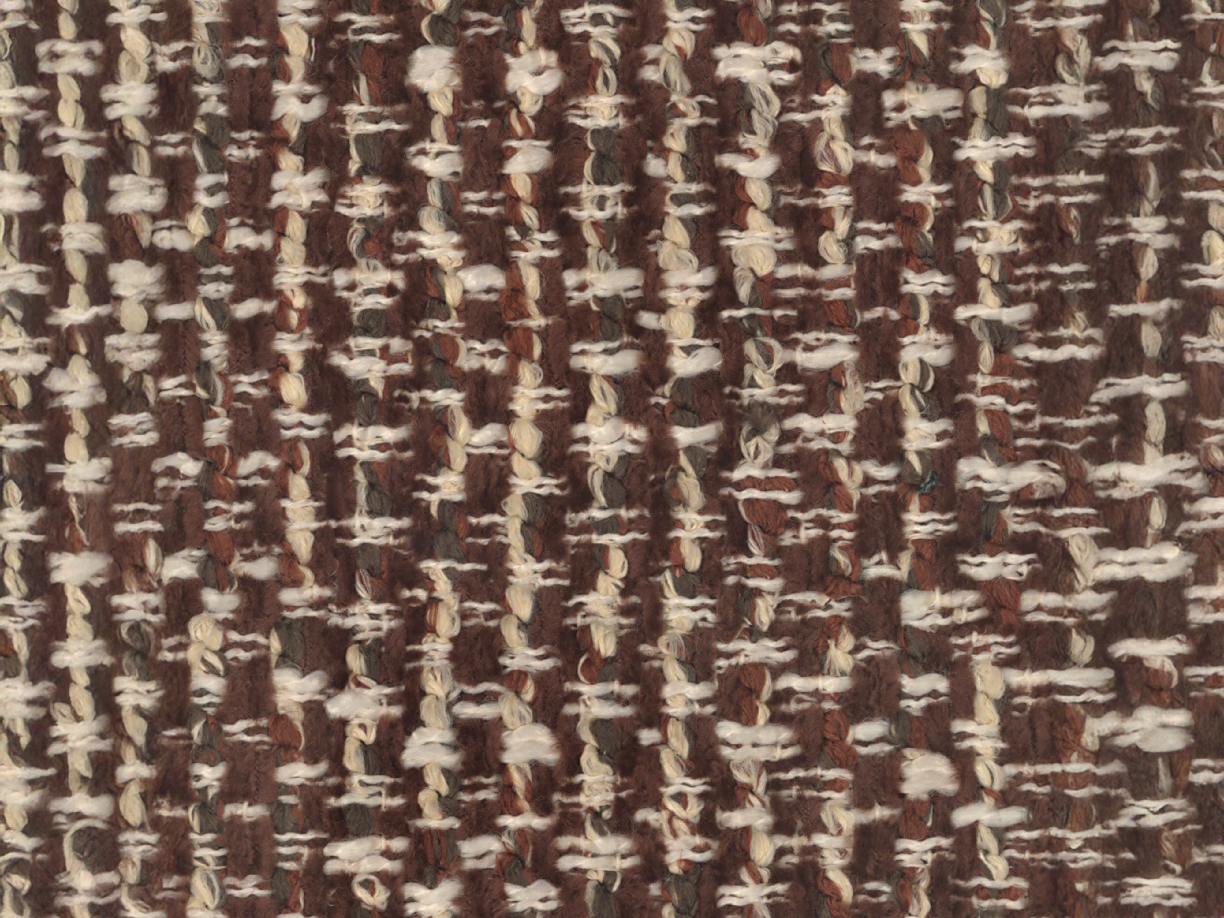 2-Seater Sofa GEORGIA in Brown Chenille