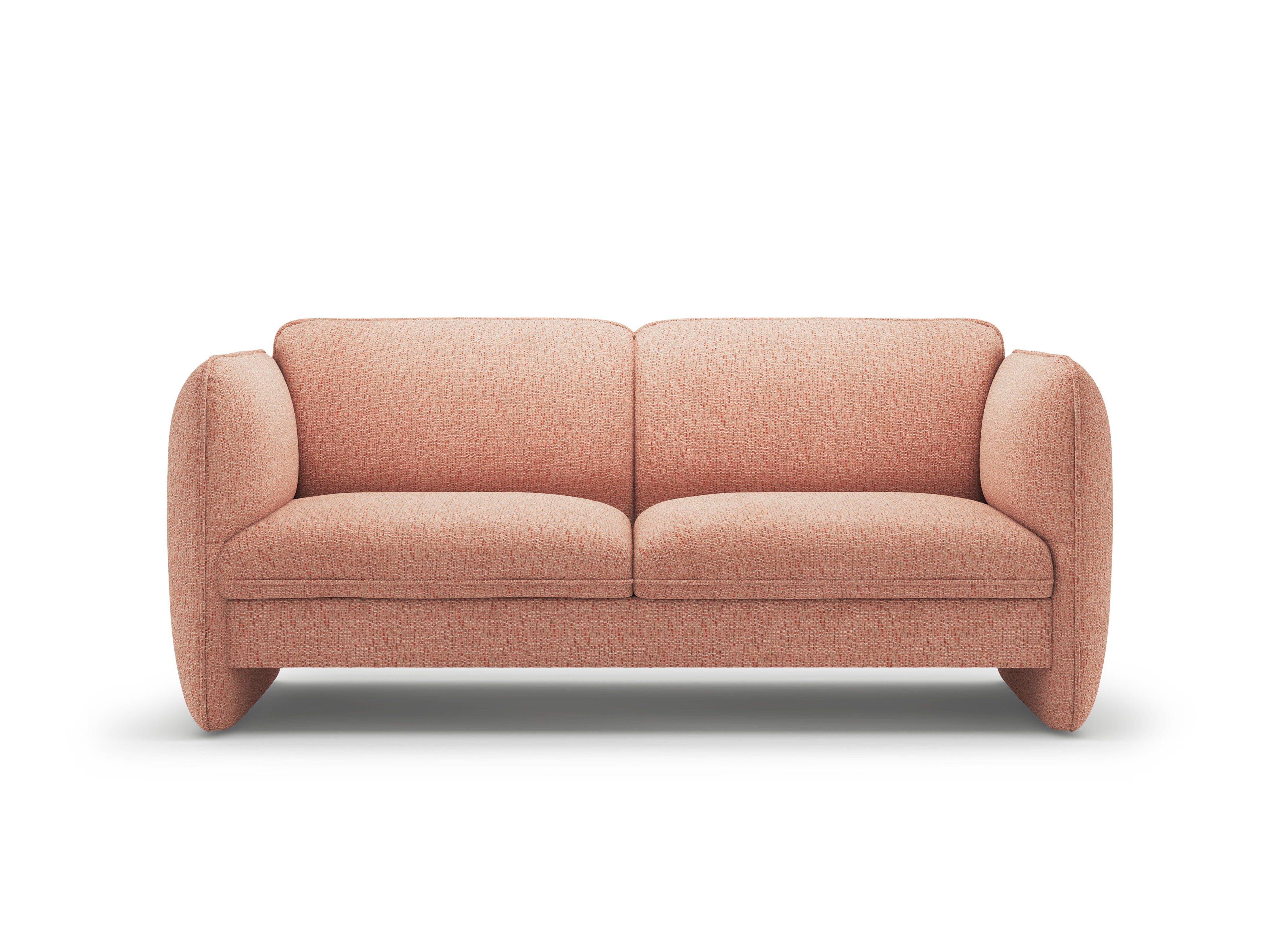 2-Seater Sofa GEORGIA in Pink Chenille