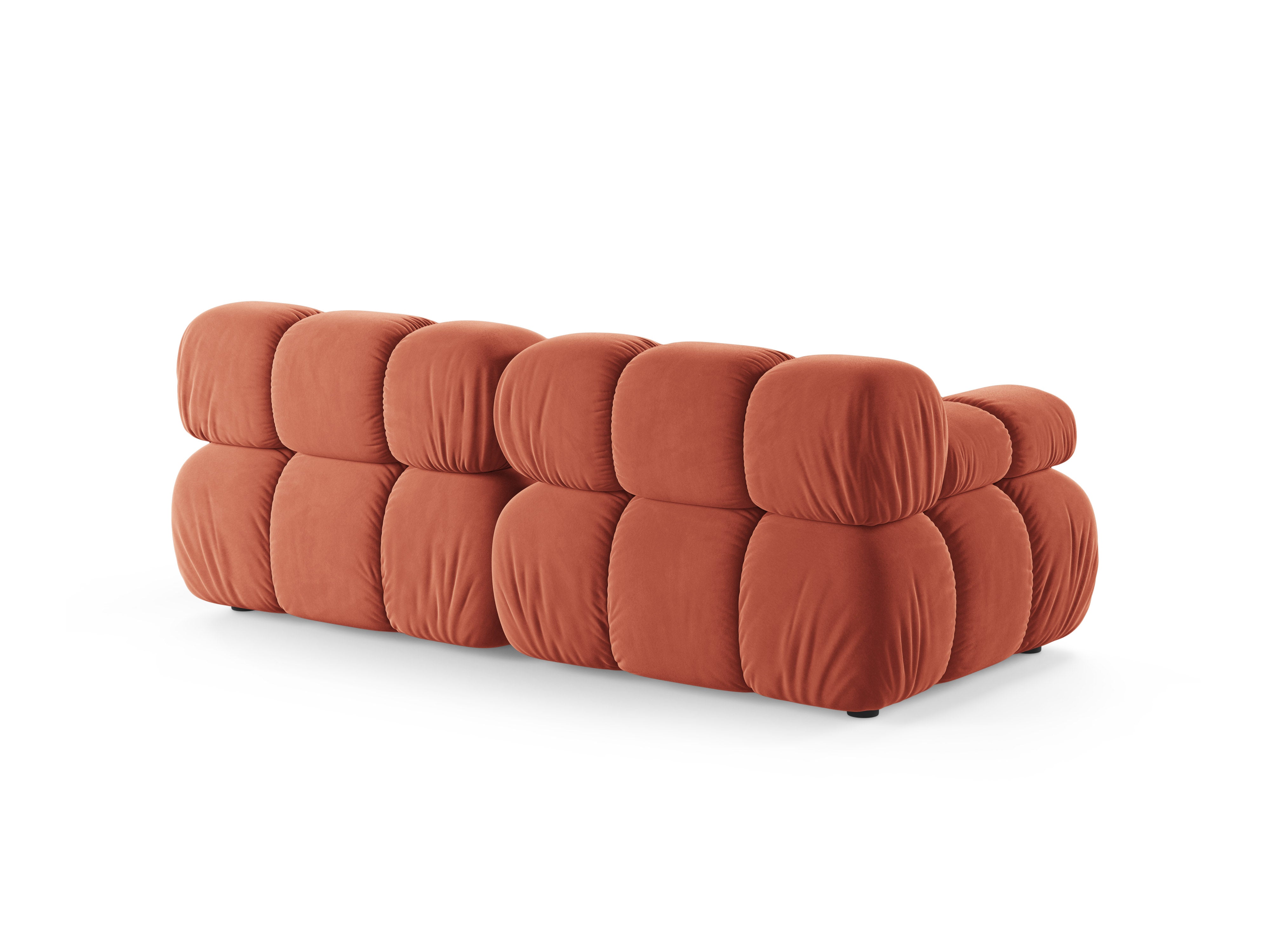 BELLIS Coral Velvet 2-Seater Modular Sofa