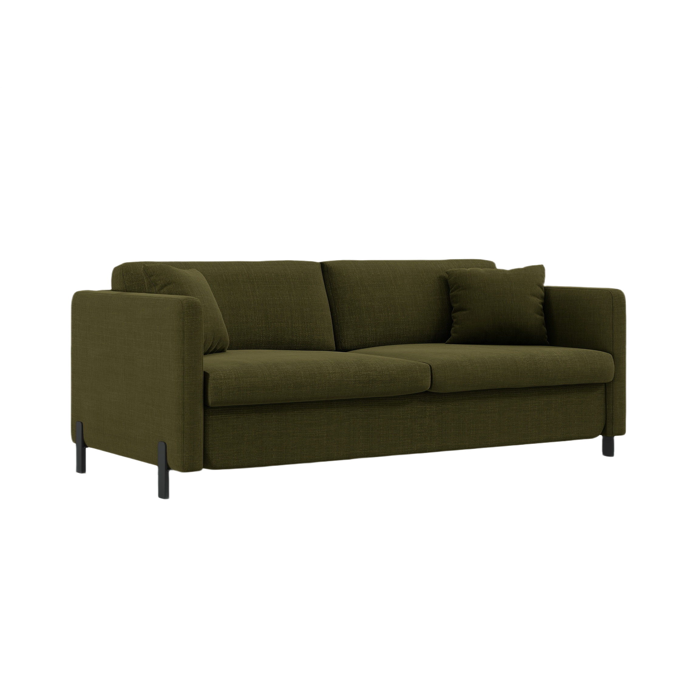 Sofa with bed function, "Gloria", 3 Seats, Green, 202x102x80
Made in Europe
