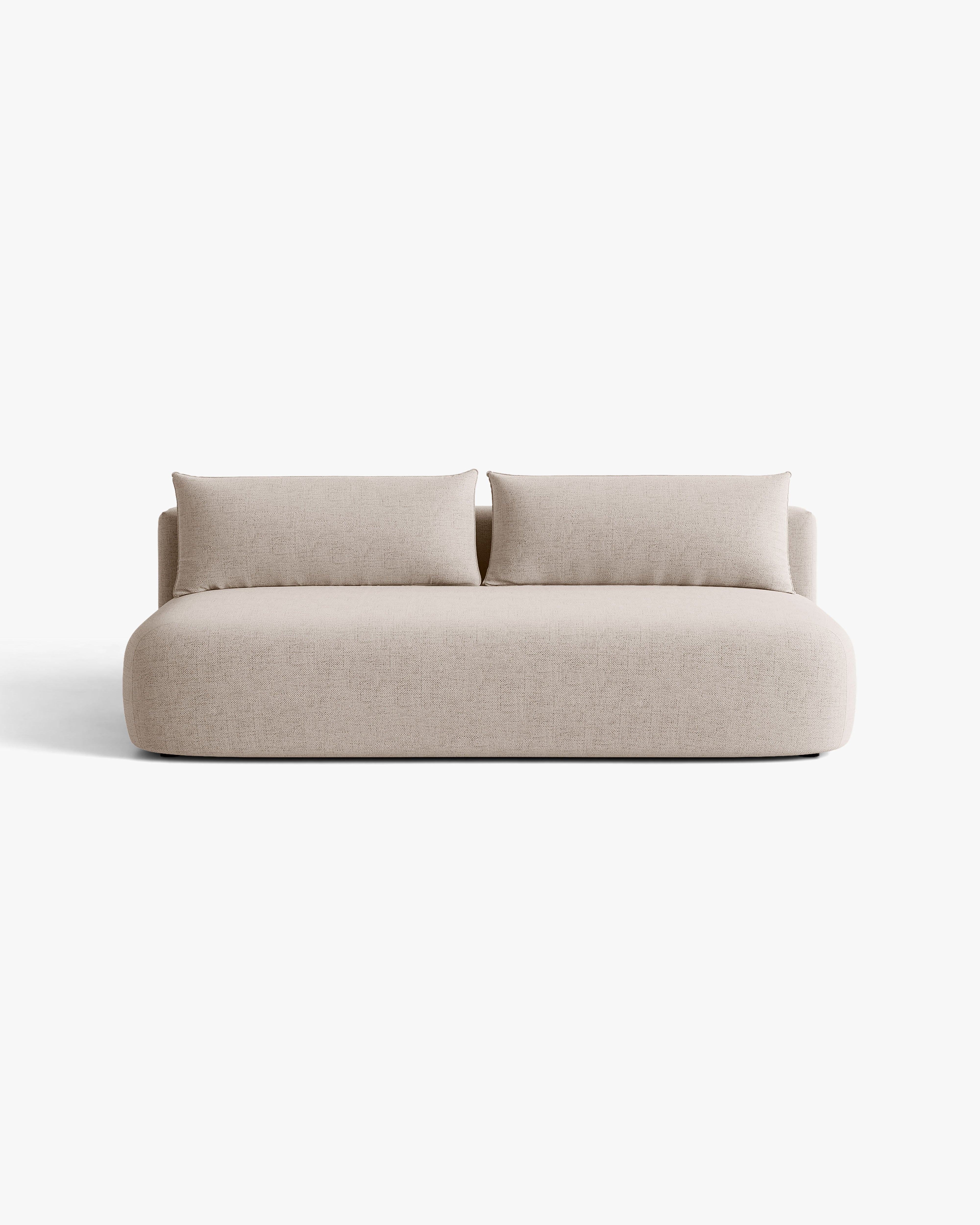3-Seater Sofa with Sleeping Function HENA Cappuccino