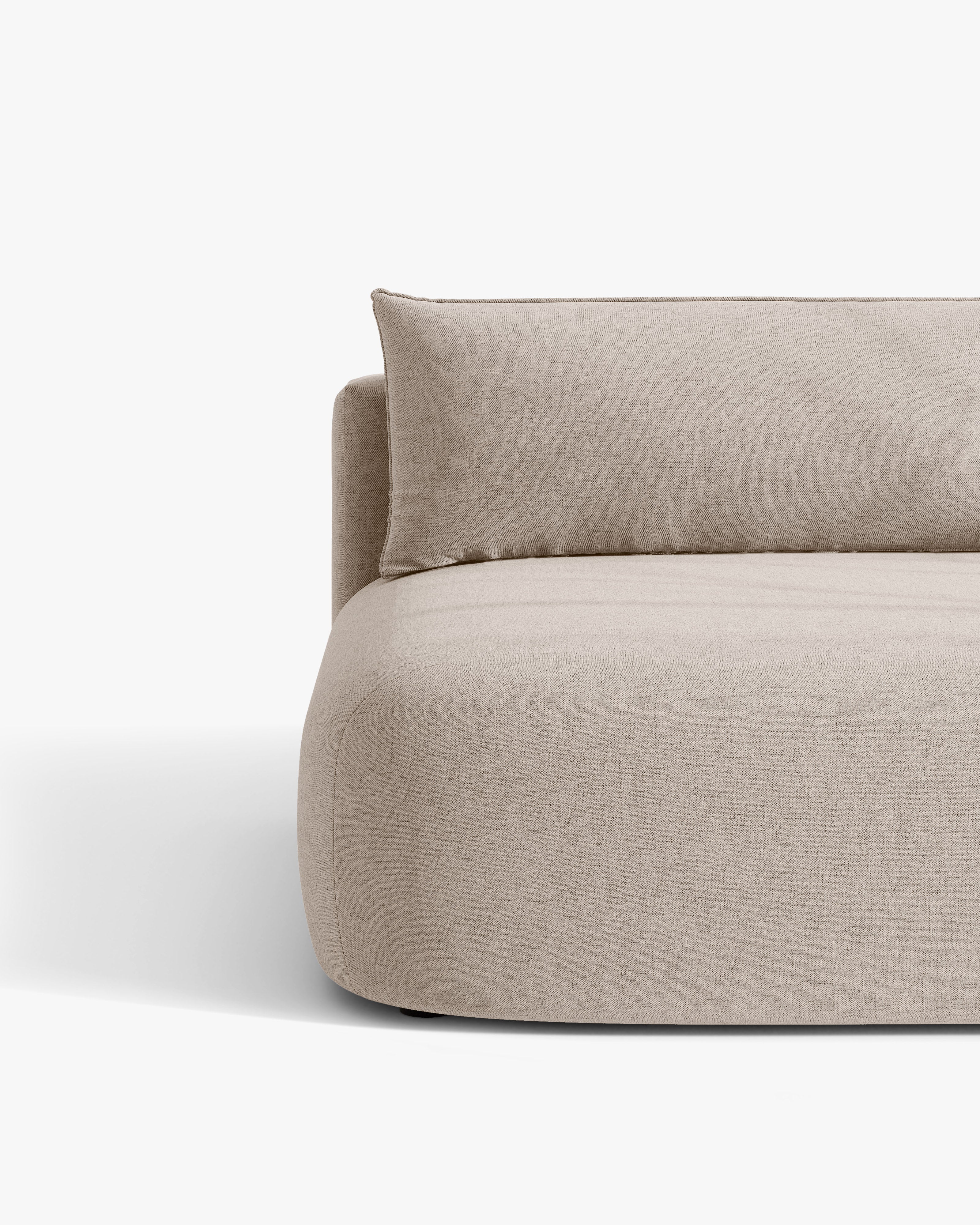 3-Seater Sofa with Sleeping Function HENA Cappuccino