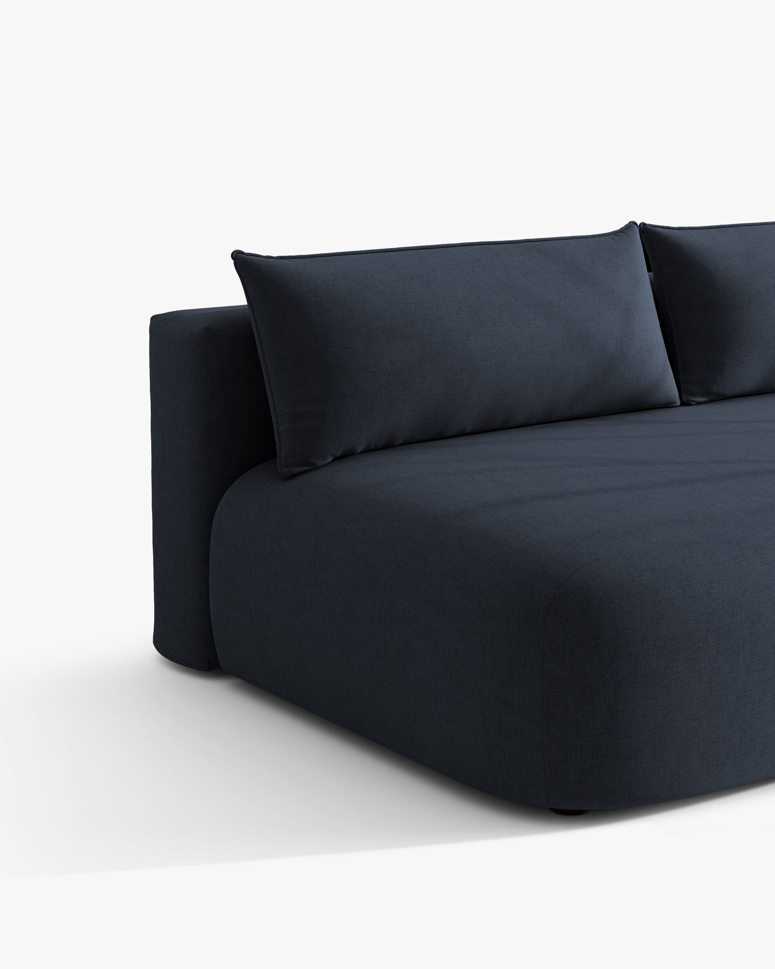 3-Seater Sofa with Sleeping Function HENA Royal Blue