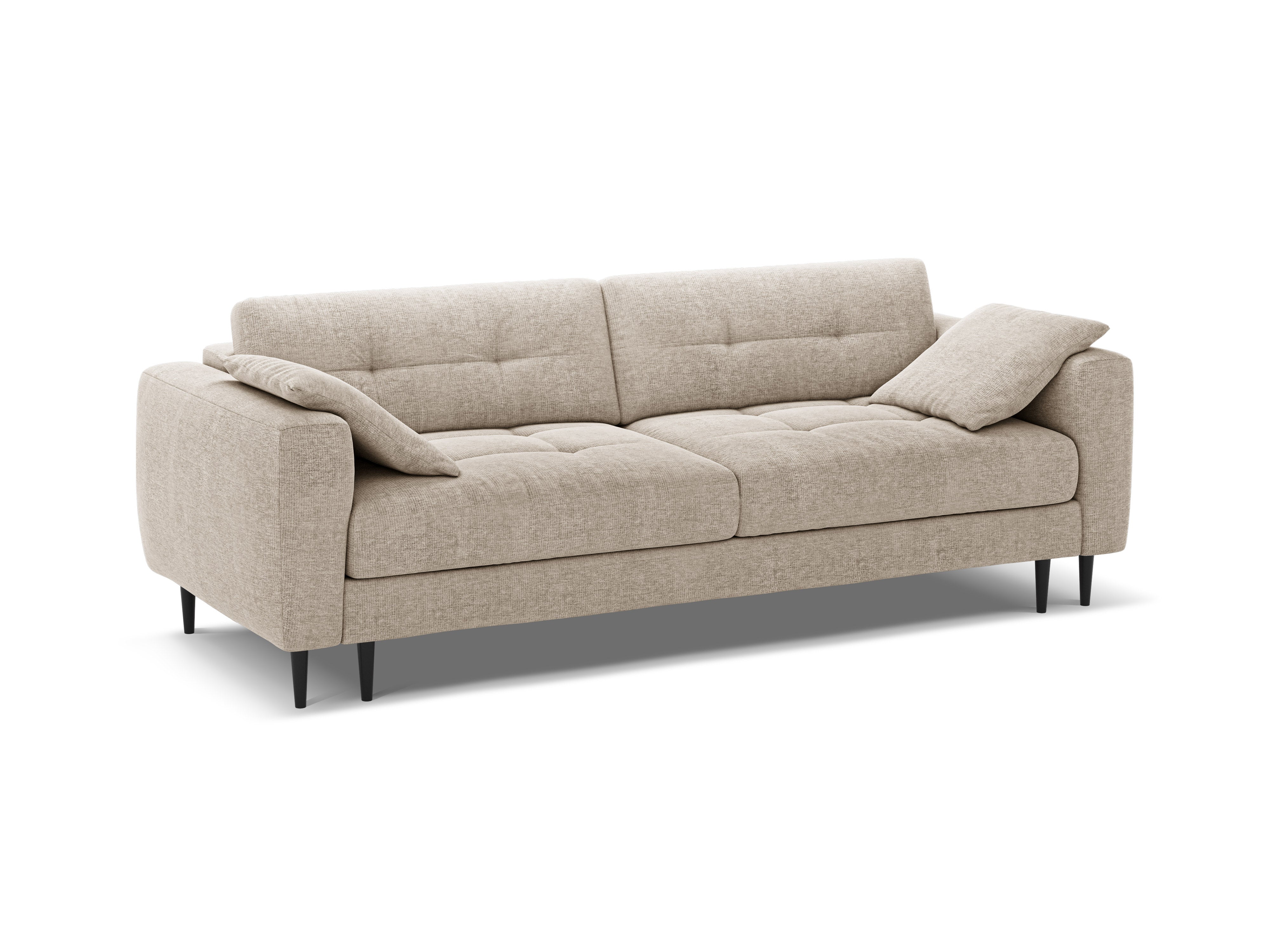 3-Seater Sofa with Sleeping Function BEMY Beige