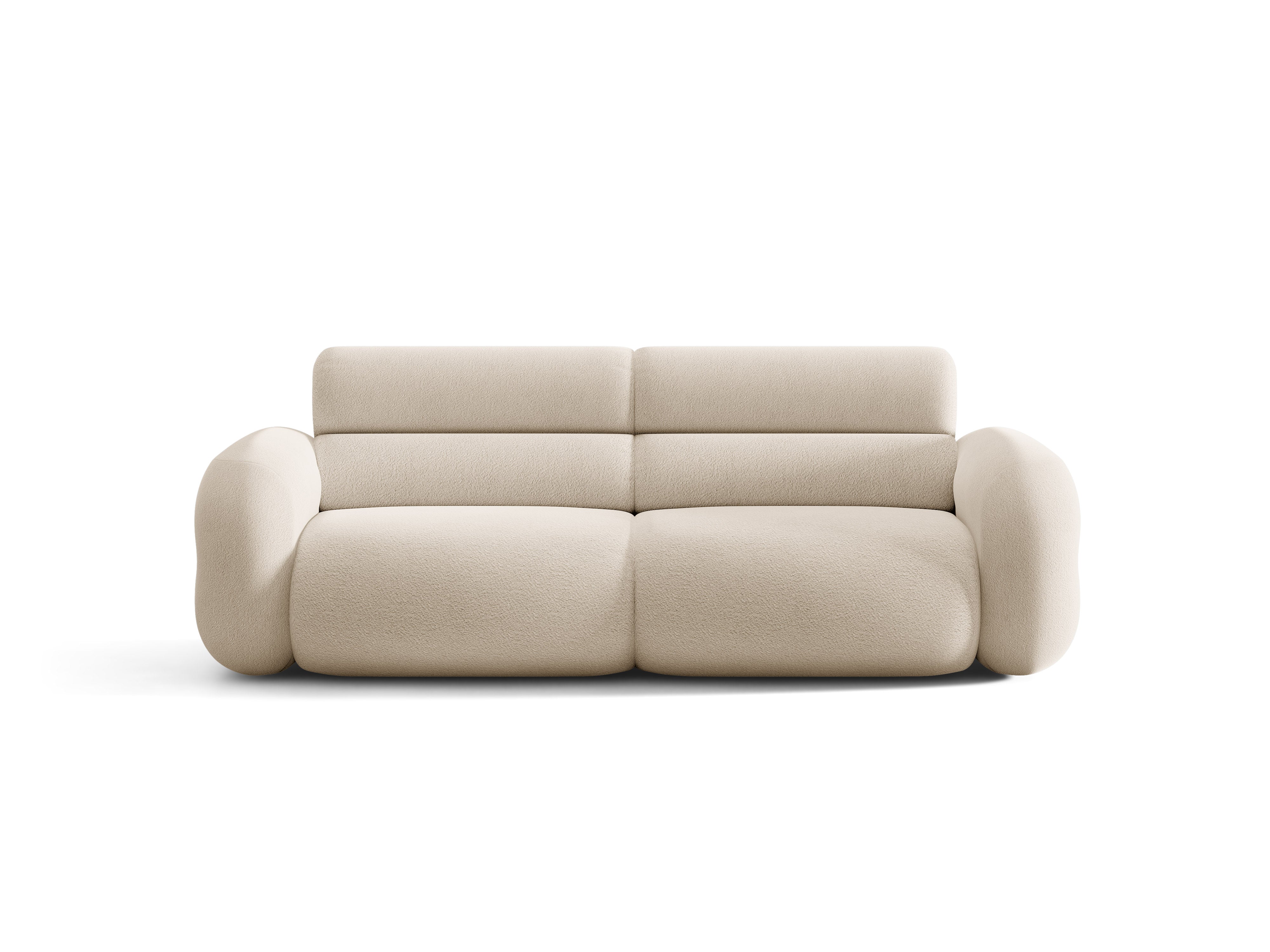NEO Beige Boucle 3-Seater Sofa