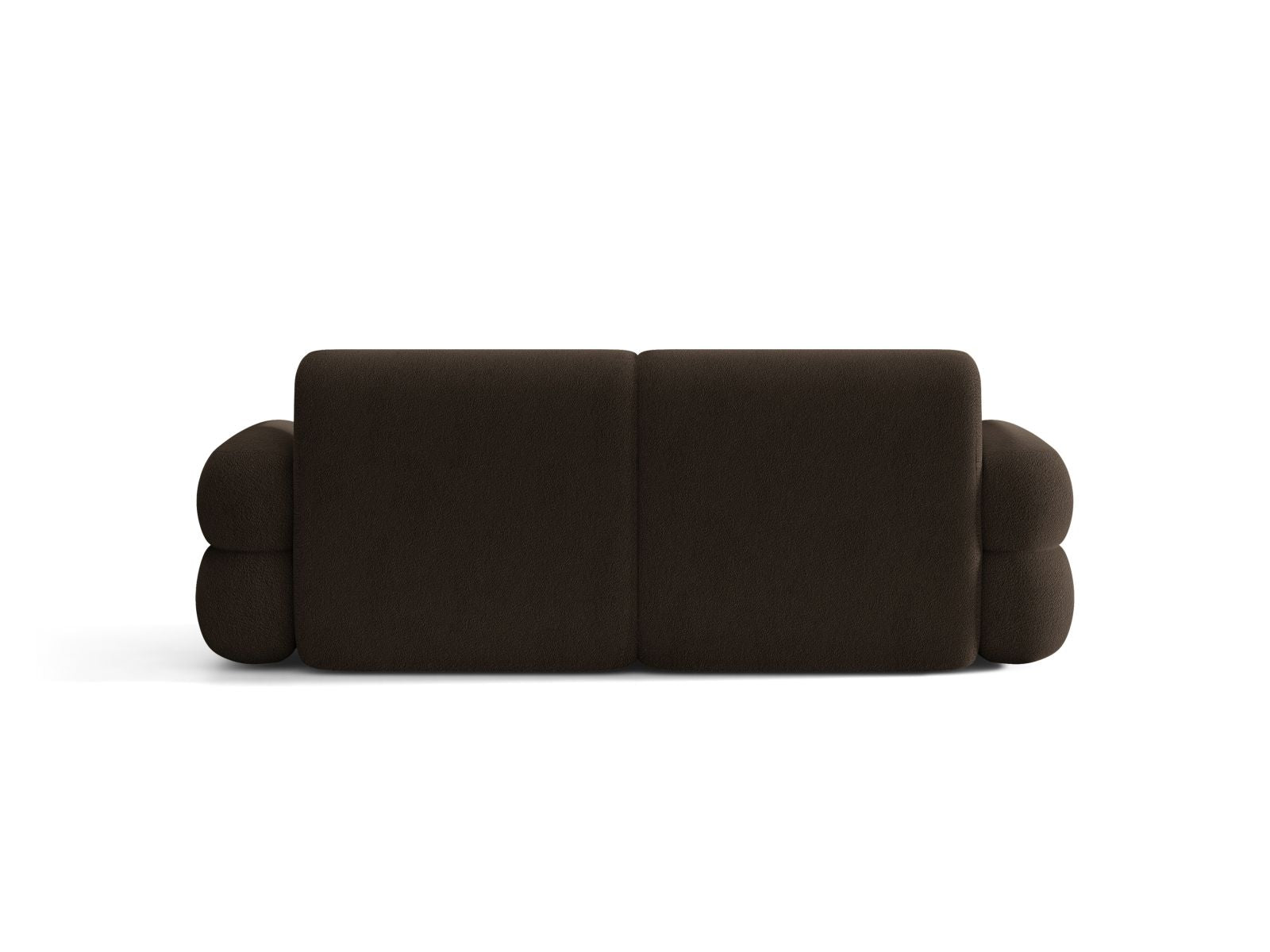NEO Brown Boucle 3-Seater Sofa