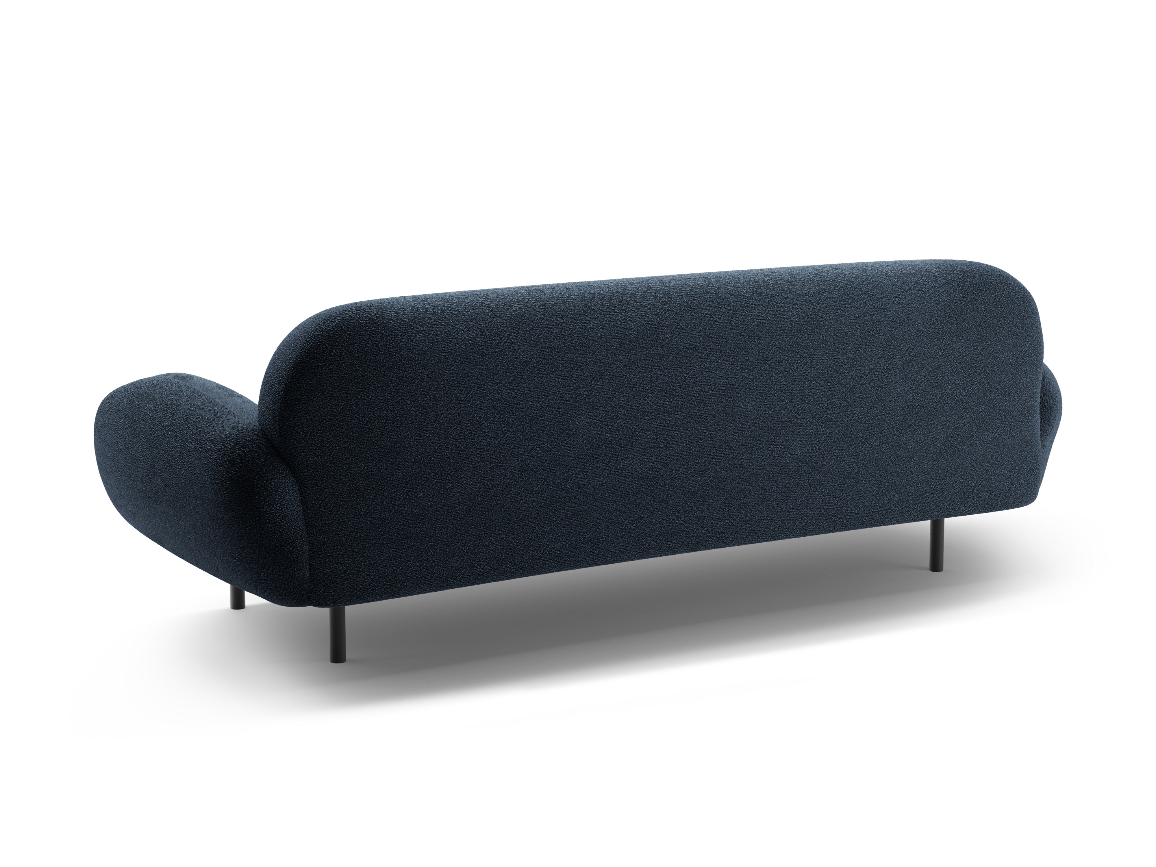 3-seater Sofa POPPY navy boucle