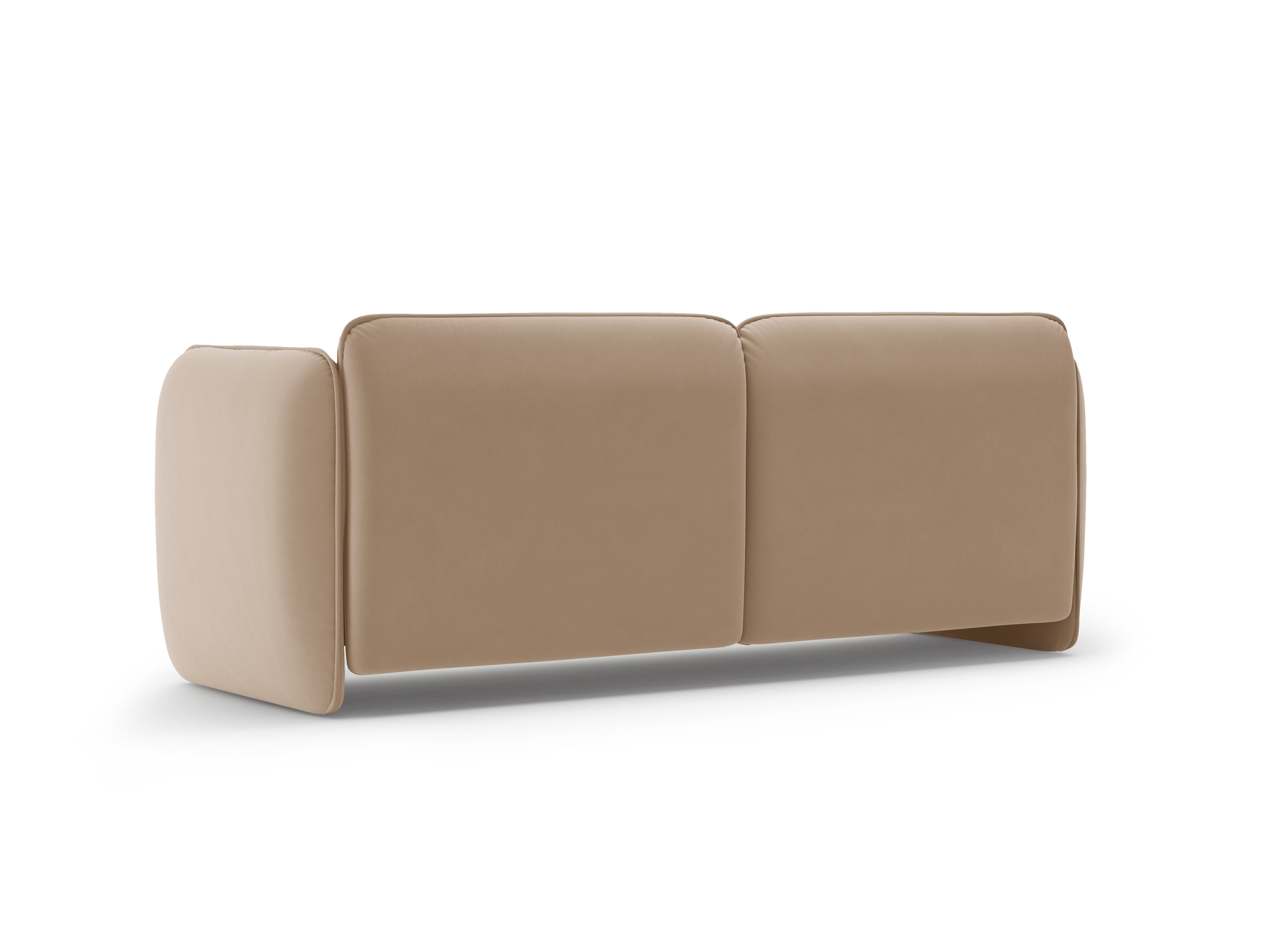 3-Seater Velvet Sofa GEORGIA Beige