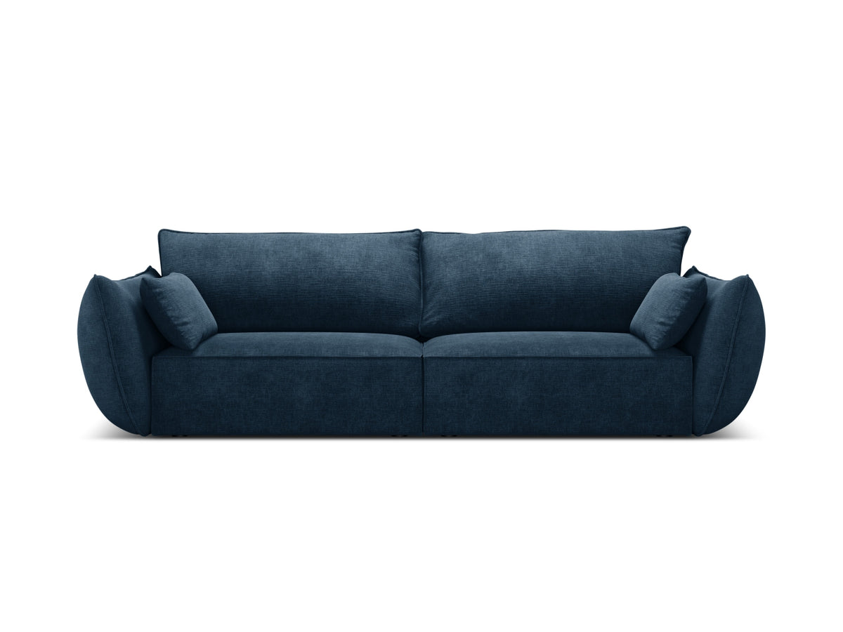 Sofa 3-osobowa KAELLE kobaltowy szenil Over The Horizon – Micadoni