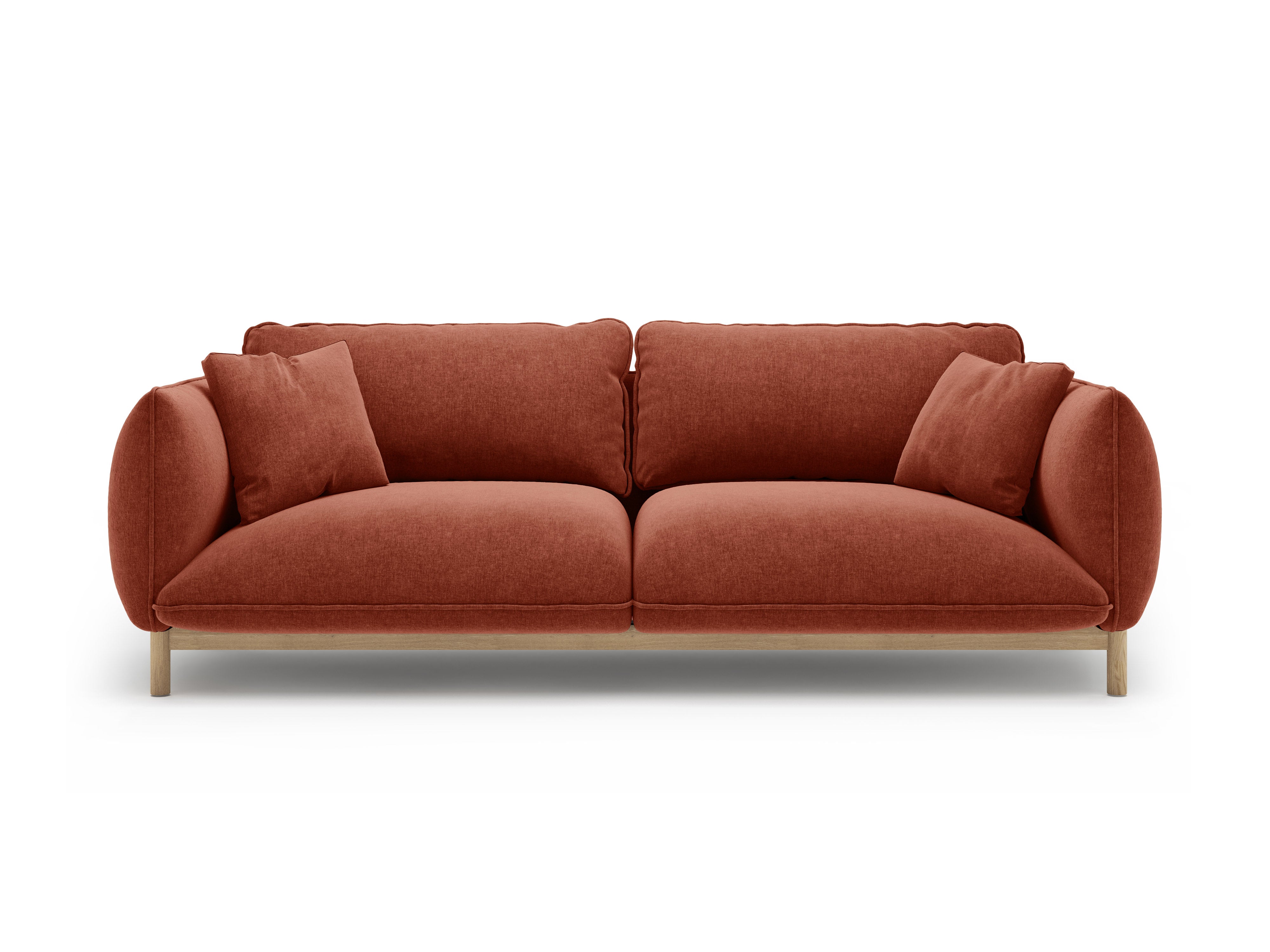3-seater Sofa ADA chestnut chenille