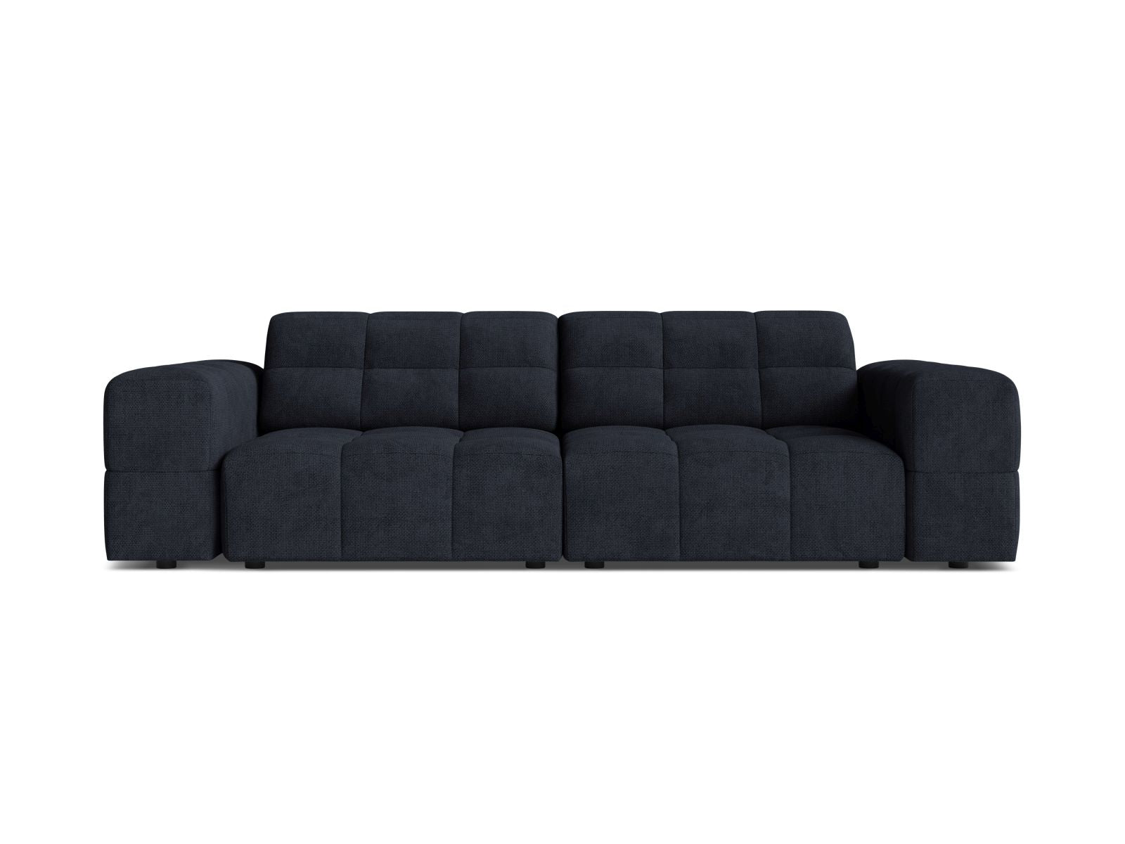 Sofa 3-osobowa JENNIFER granatowy szenil – Micadoni