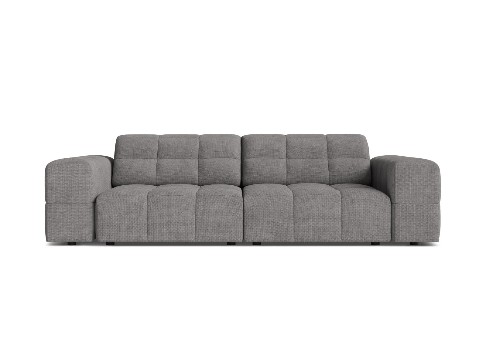 Sofa 3-osobowa JENNIFER jasnoszary szenil – Micadoni