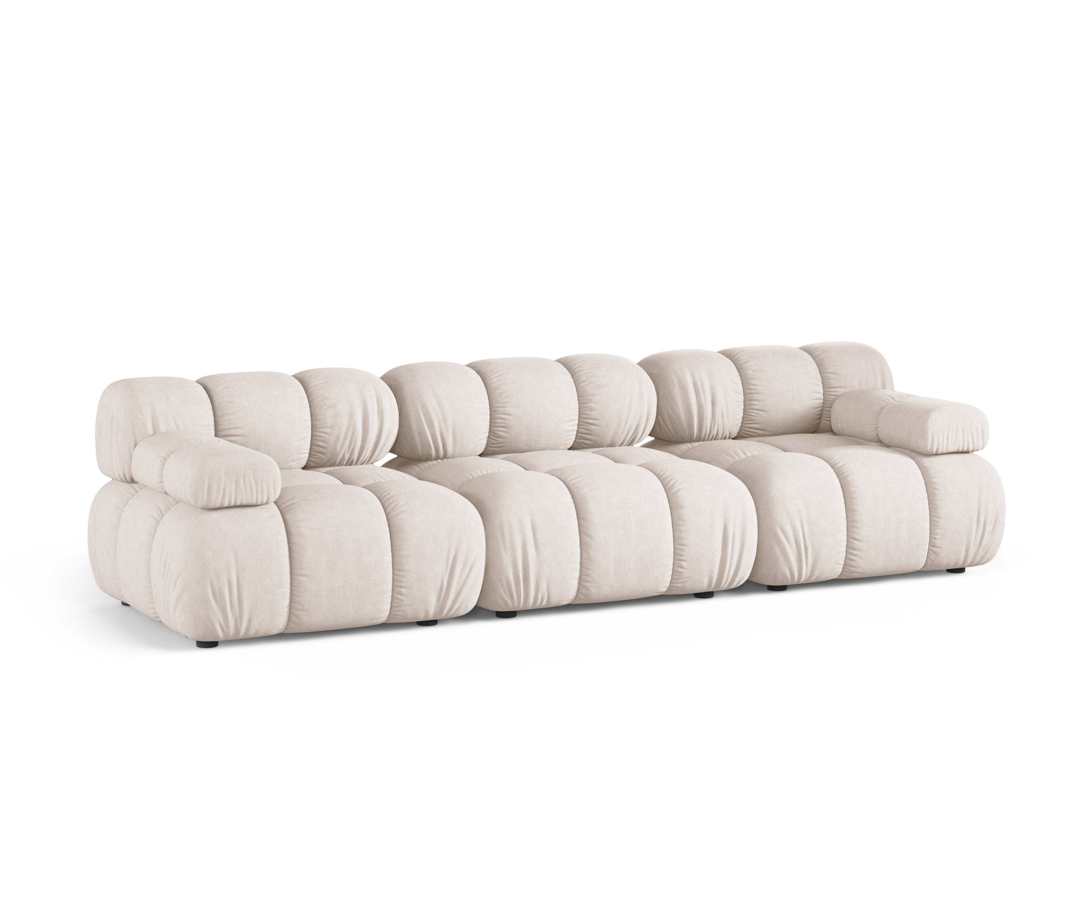 BELLIS Beige 3-Seater Modular Sofa