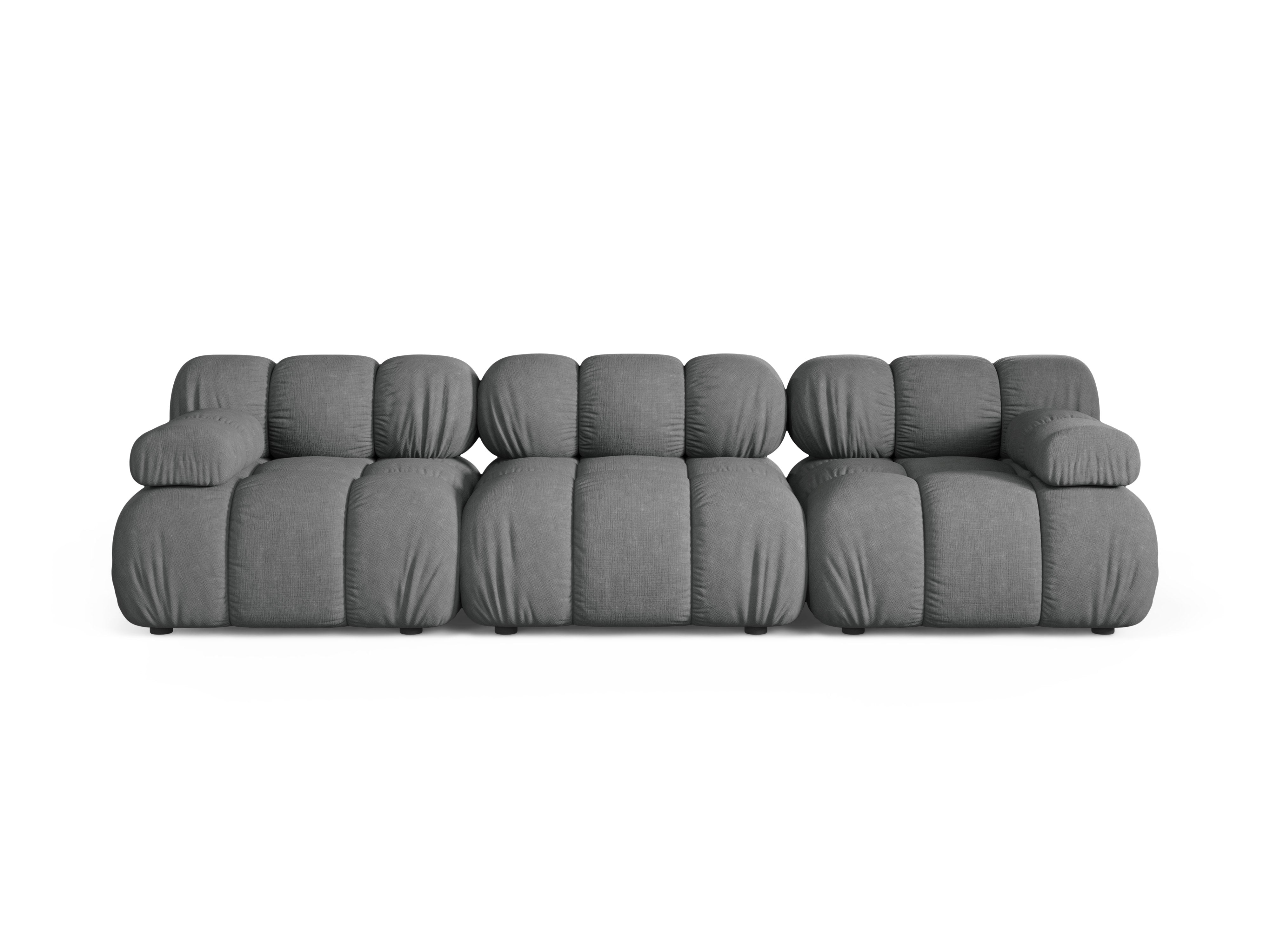 BELLIS Gray 3-Seater Modular Sofa