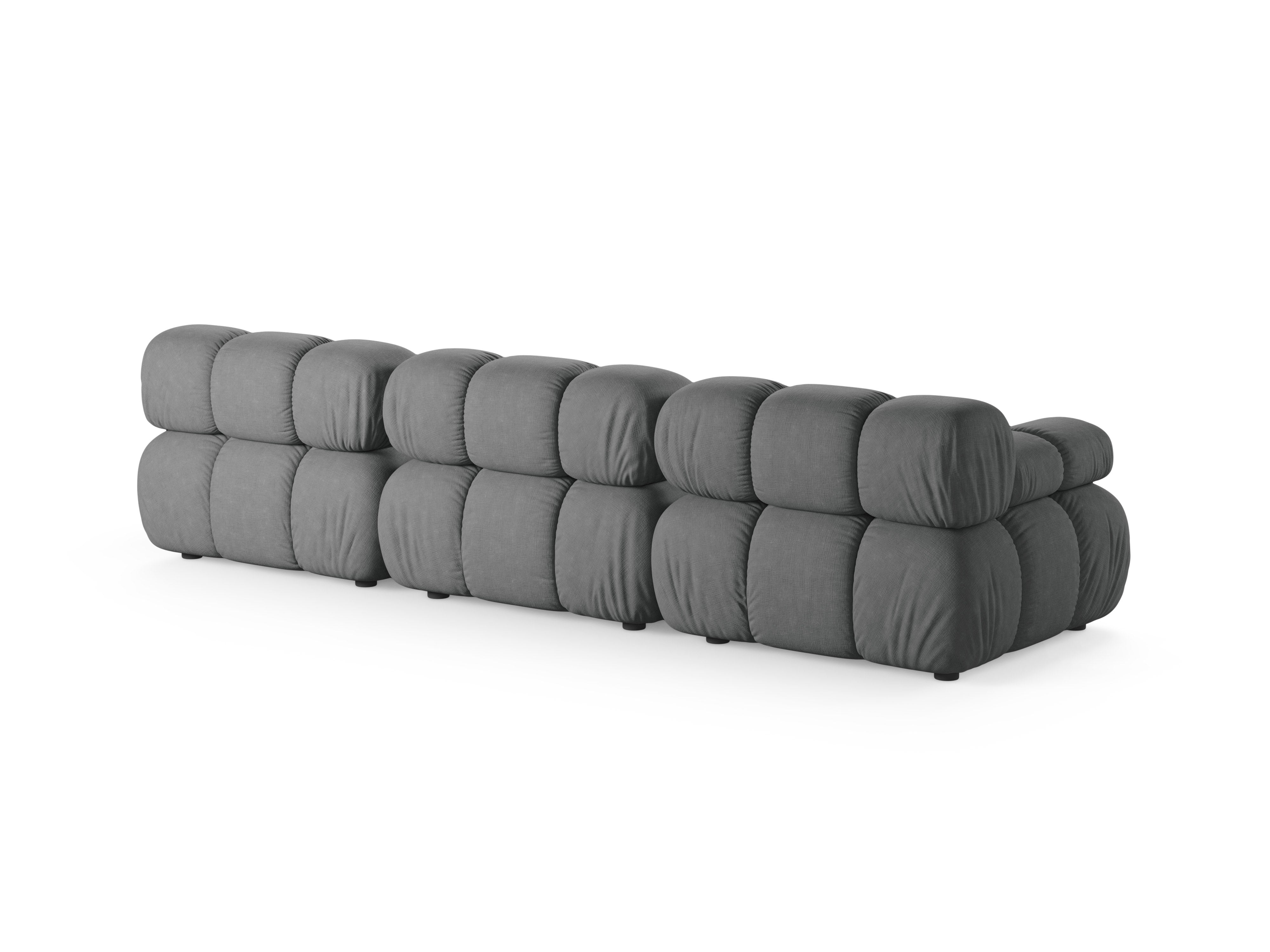 BELLIS Gray 3-Seater Modular Sofa