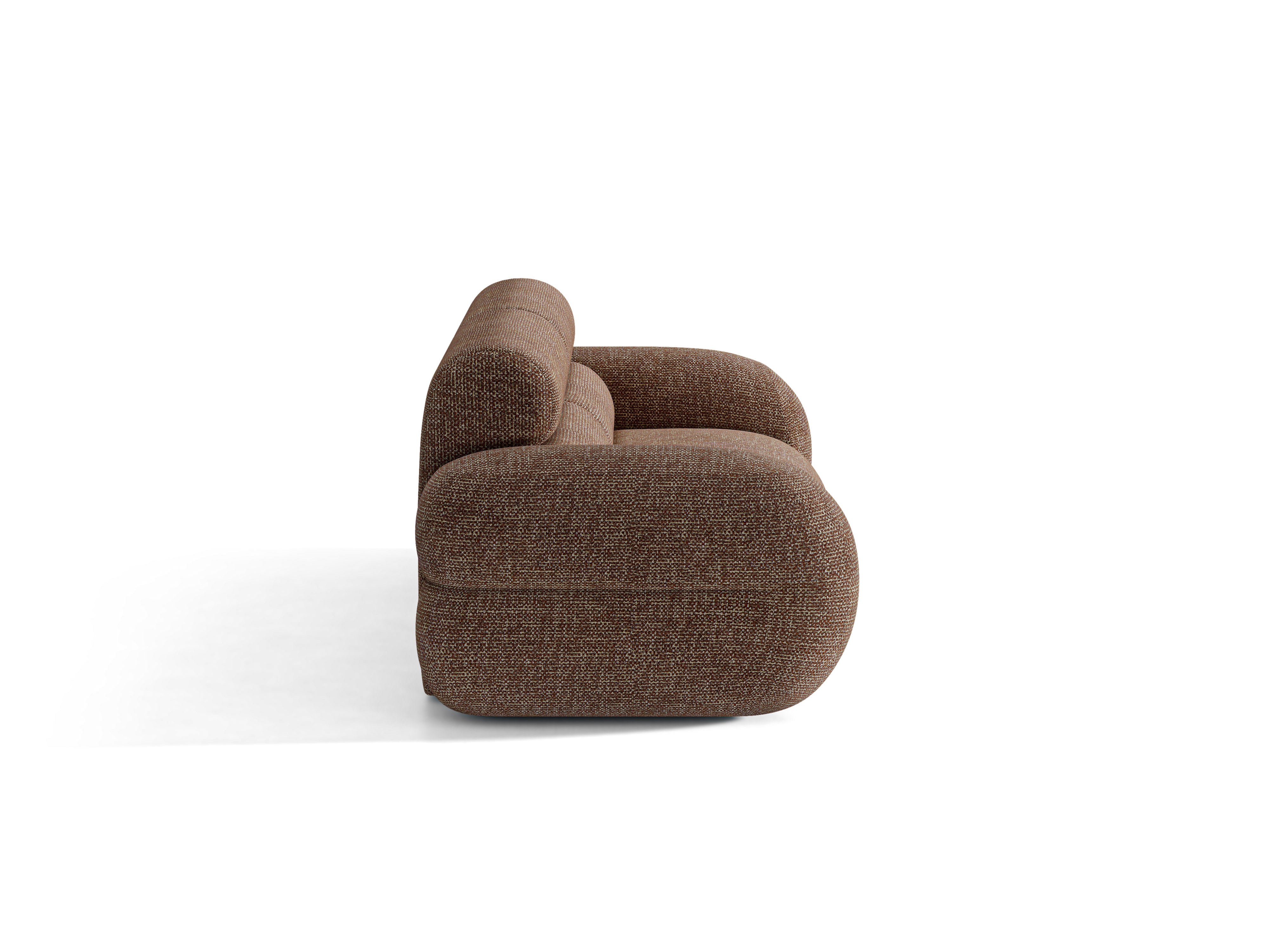 3-Seater Sofa NEO in Brown Melange