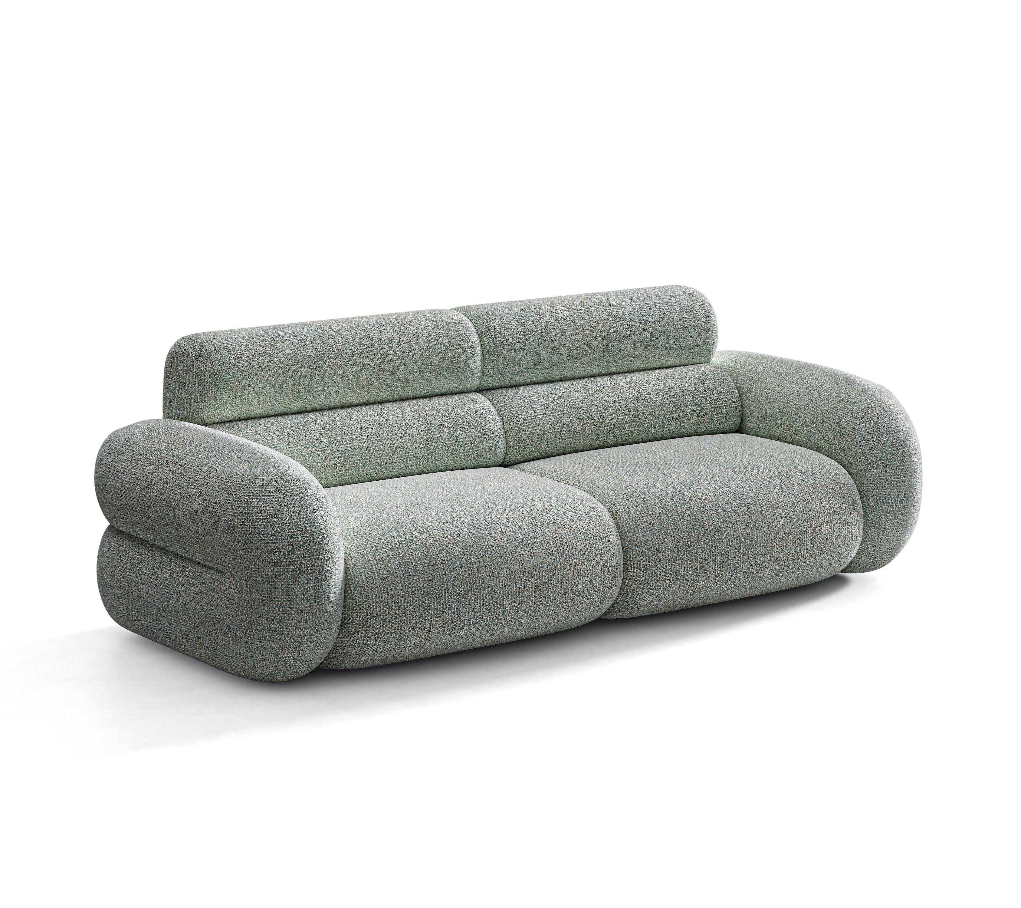 NEO 3-Seater Sofa in Blue Melange