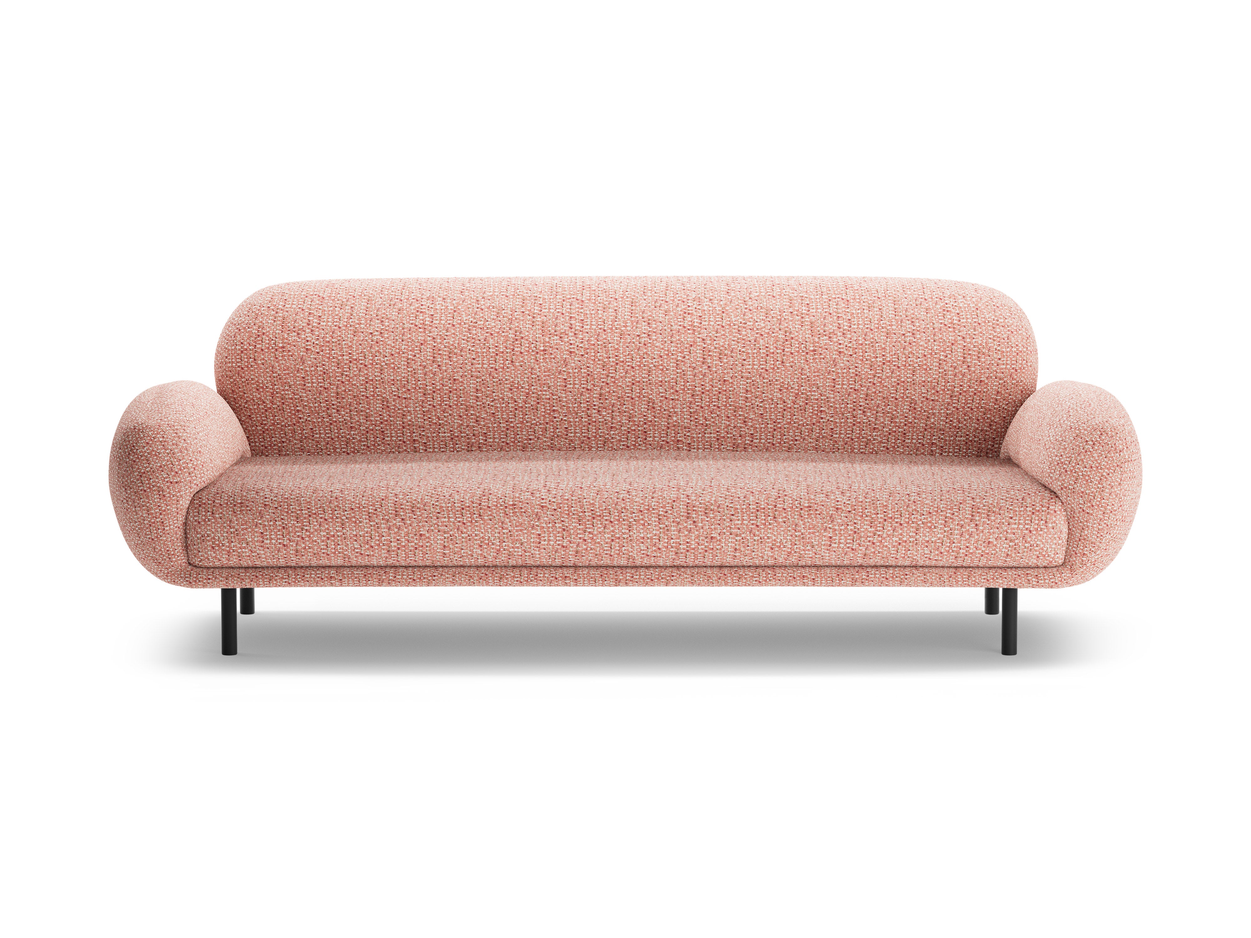 Sofa 3-Sitzer POPPY rosa Chenille