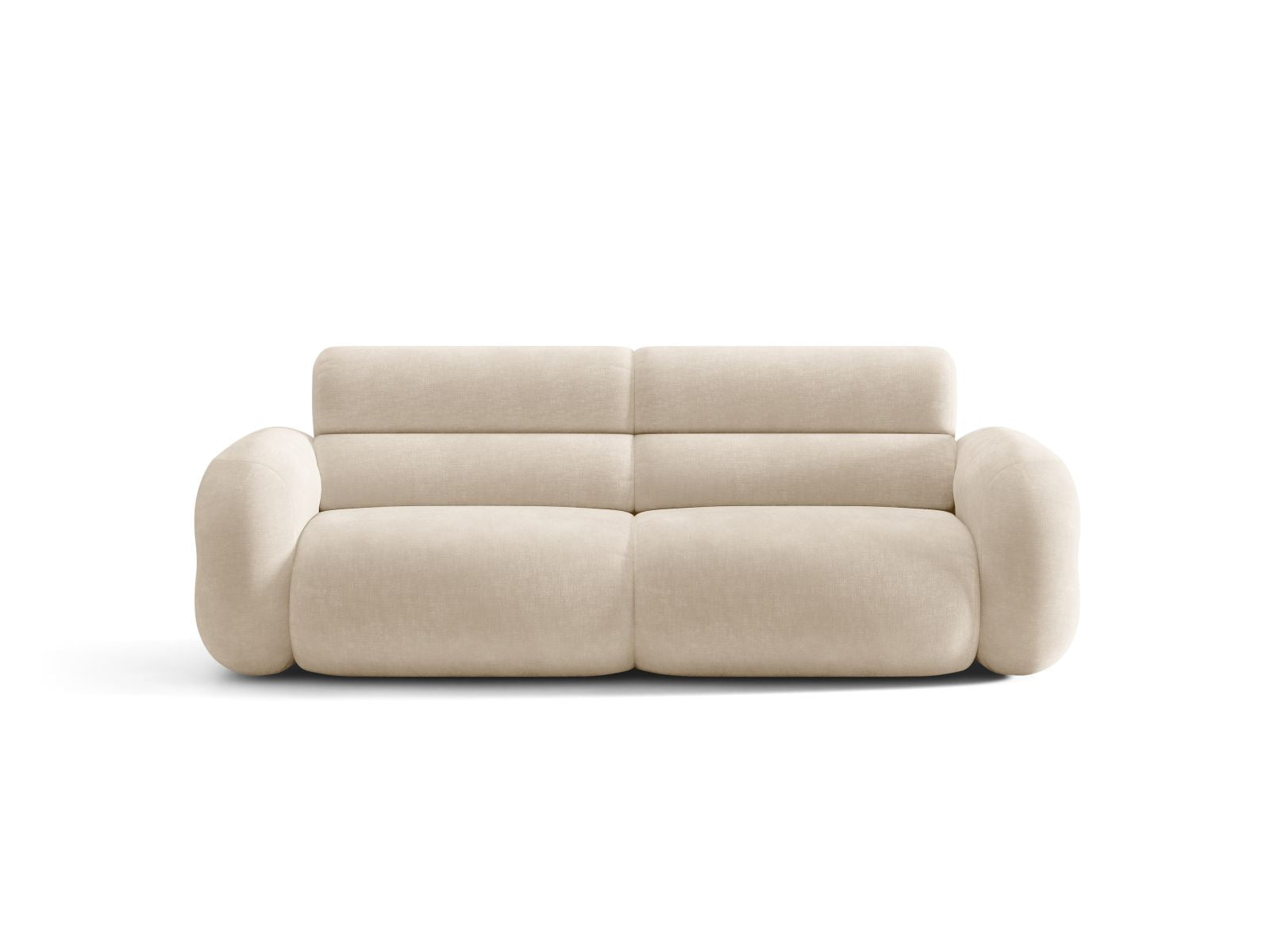 NEO Light Beige Chenille 3-Seater Sofa