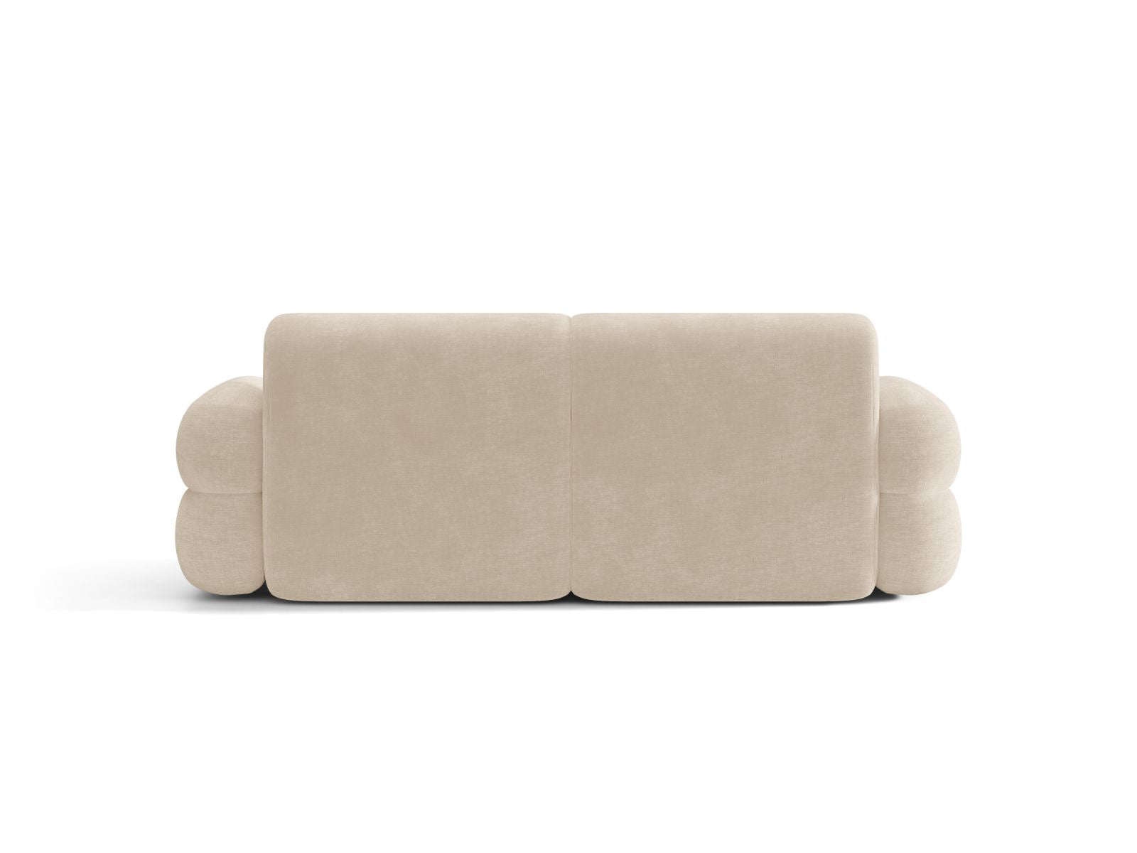 NEO Light Beige Chenille 3-Seater Sofa