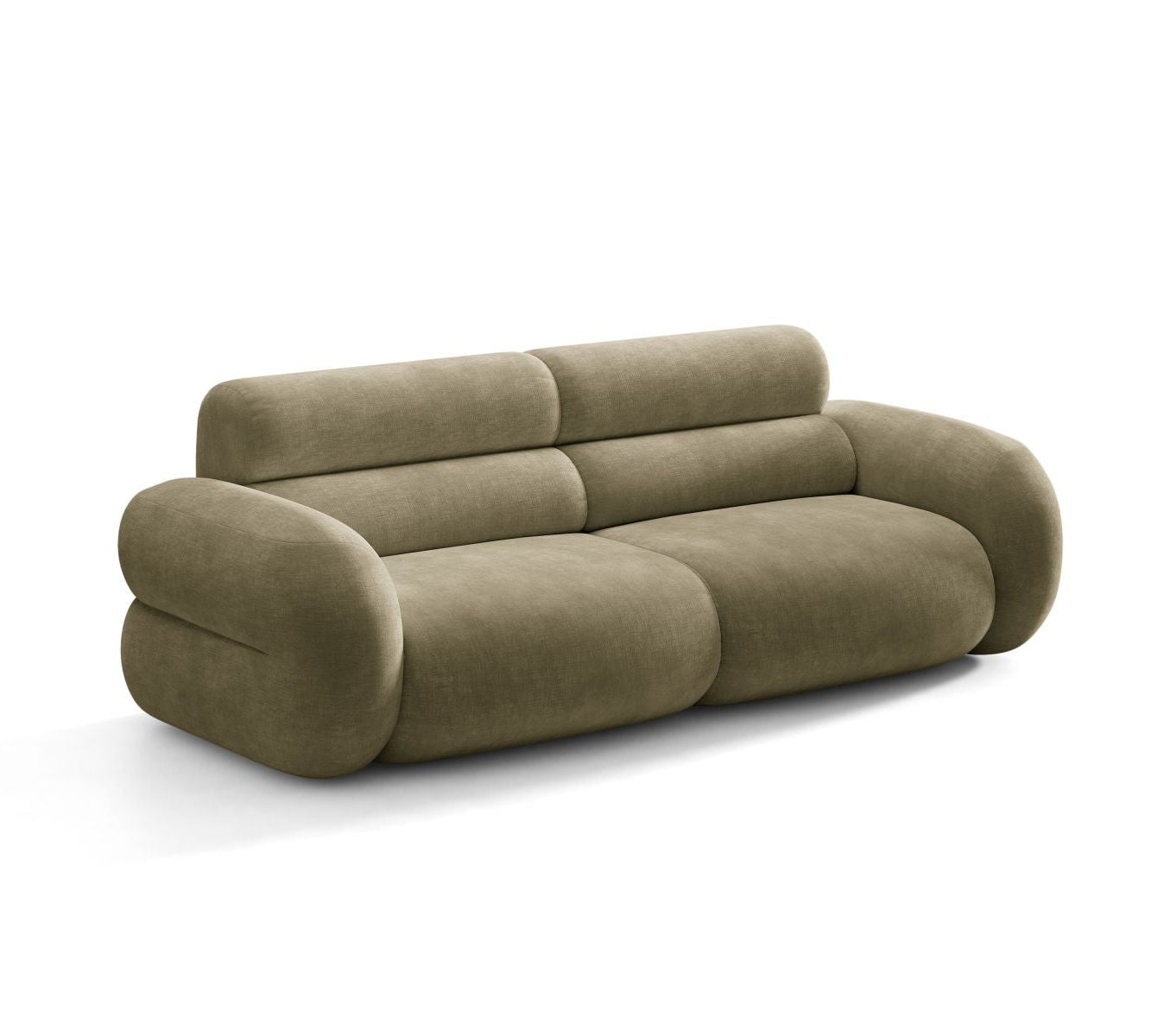 3-Seater Sofa NEO in Olive Chenille