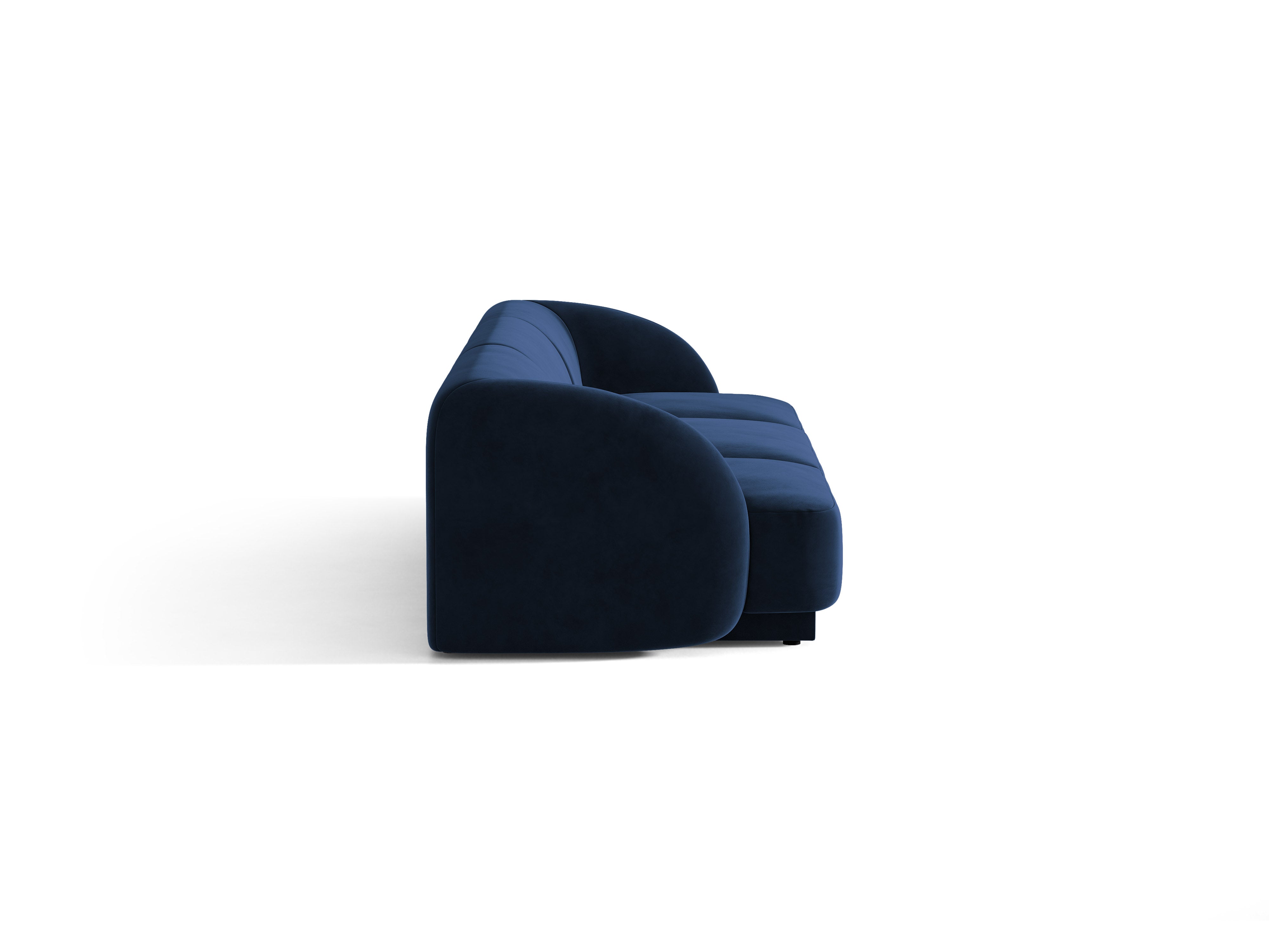 Velvet 3-Seater Sofa MILEY Royal Blue