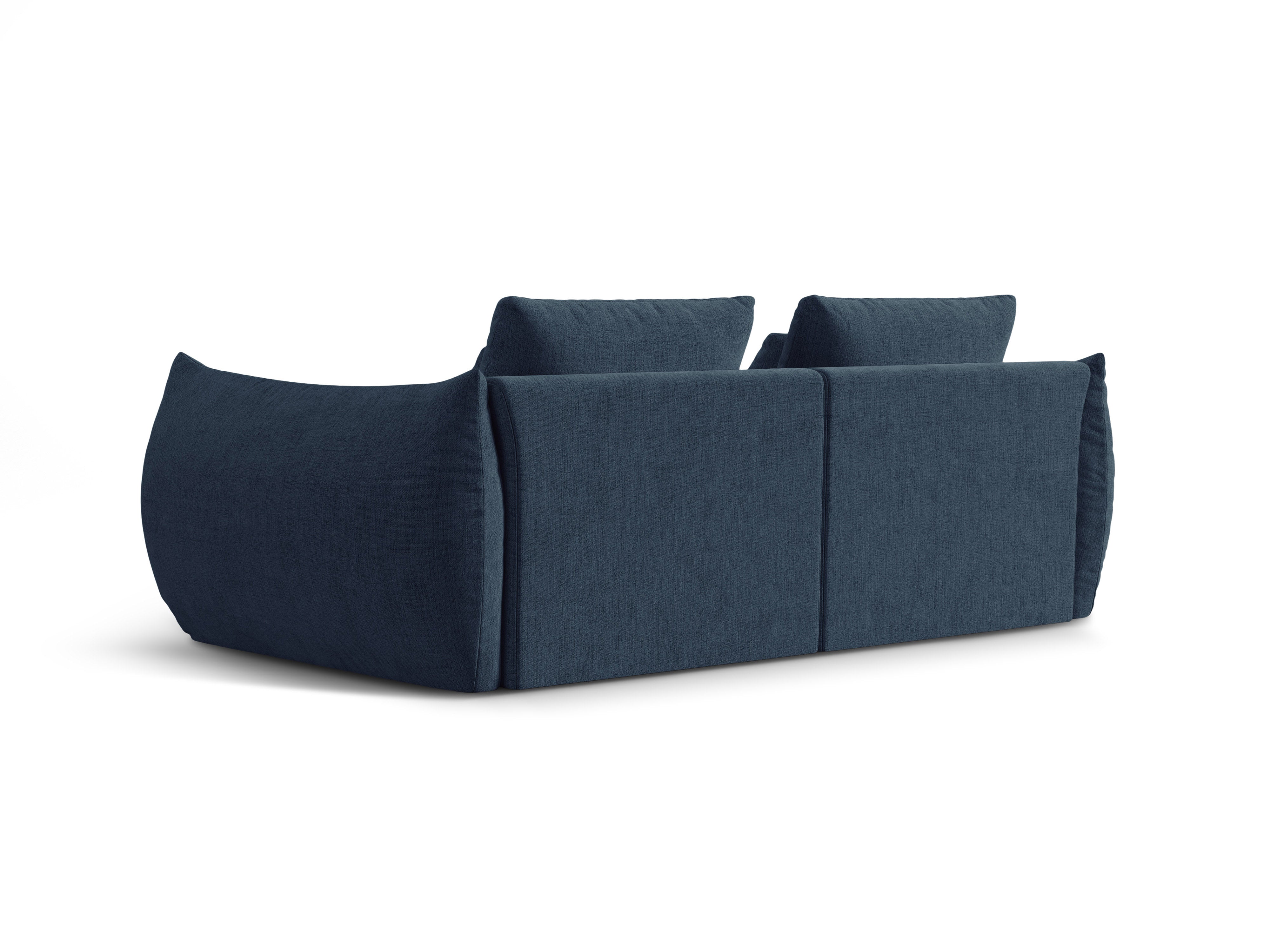 Dark blue 3-person sofa sofa