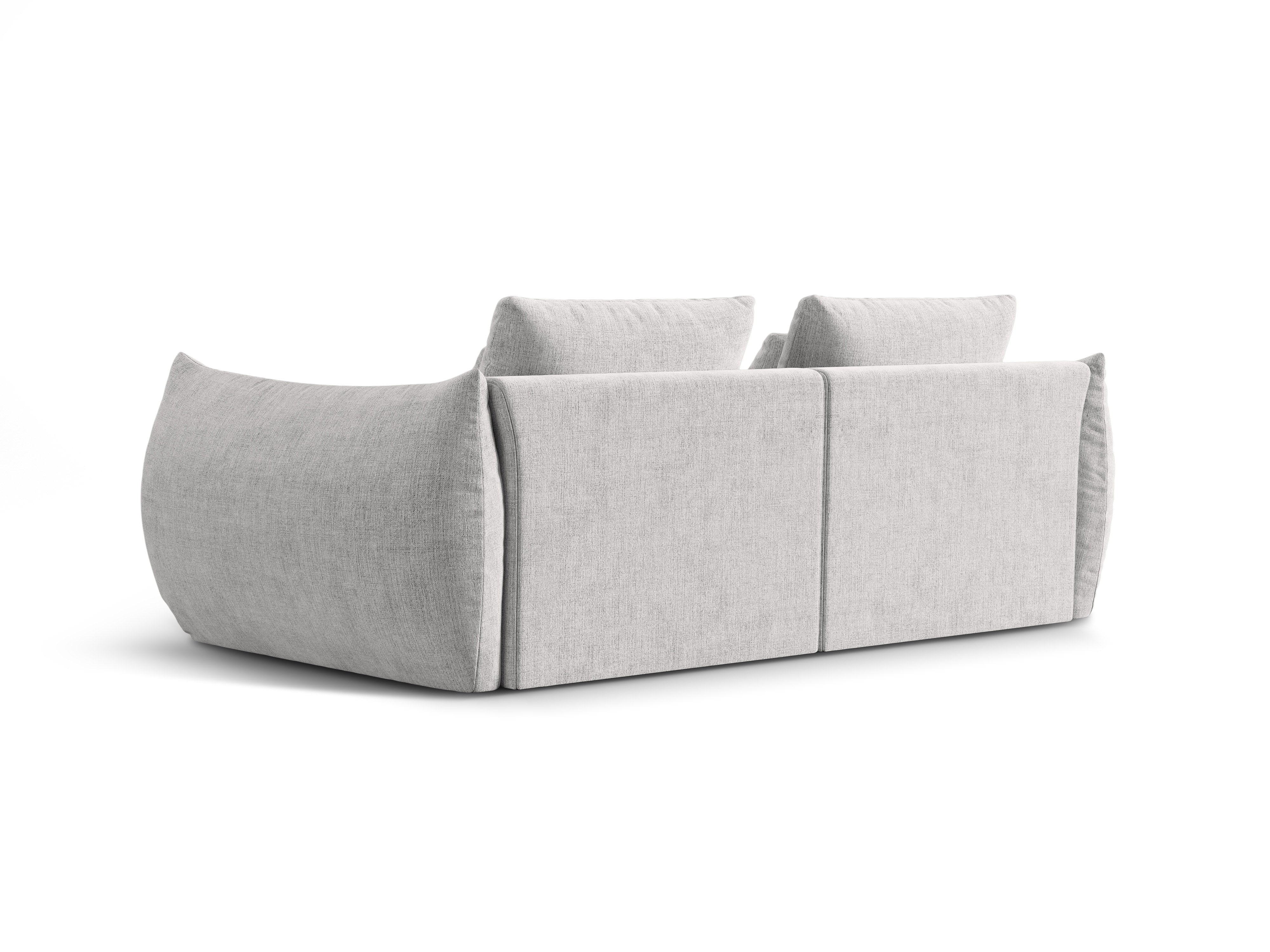 3-person sofa silver Bloom