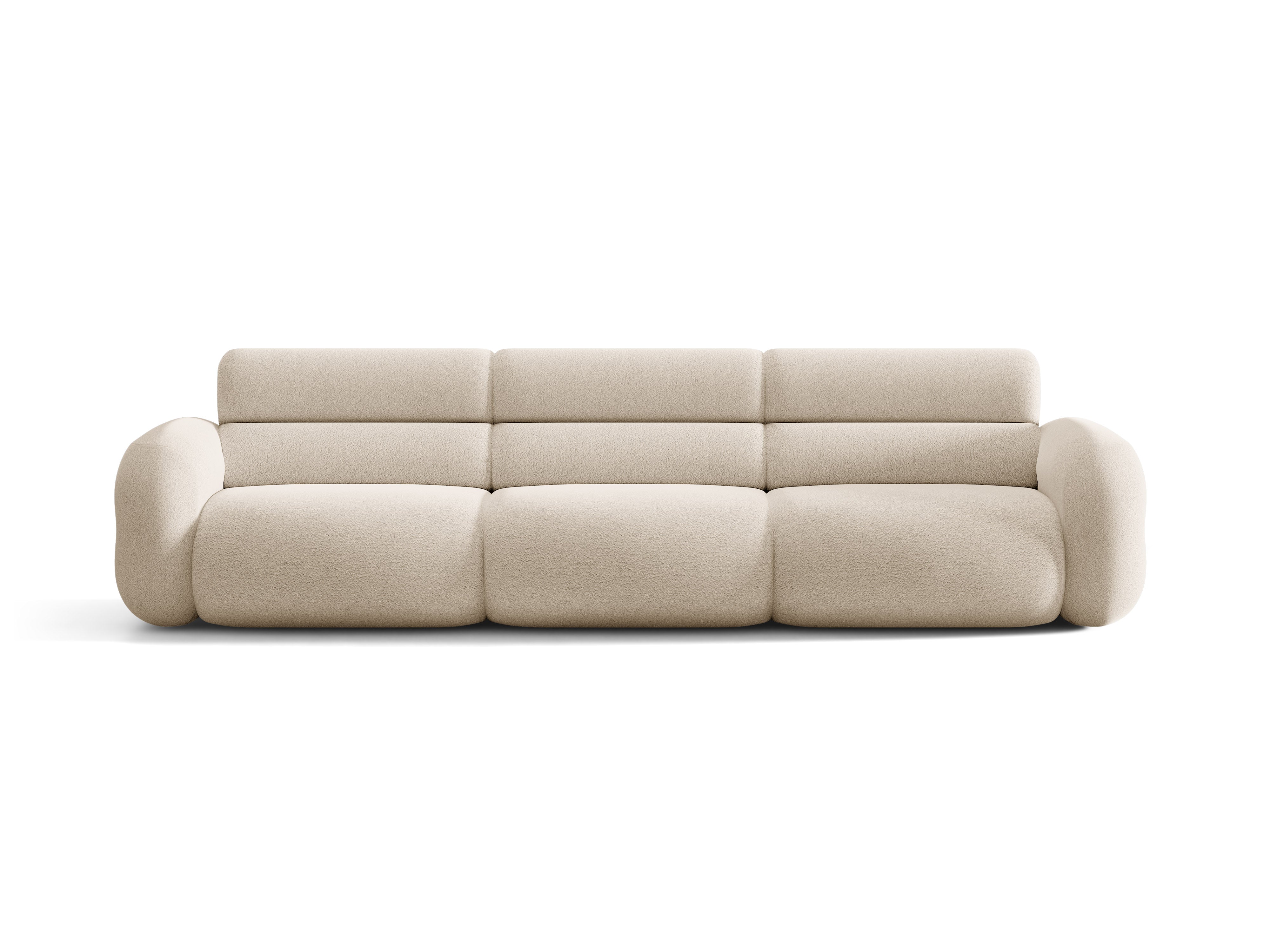 4-Seater Sofa NEO Beige Boucle