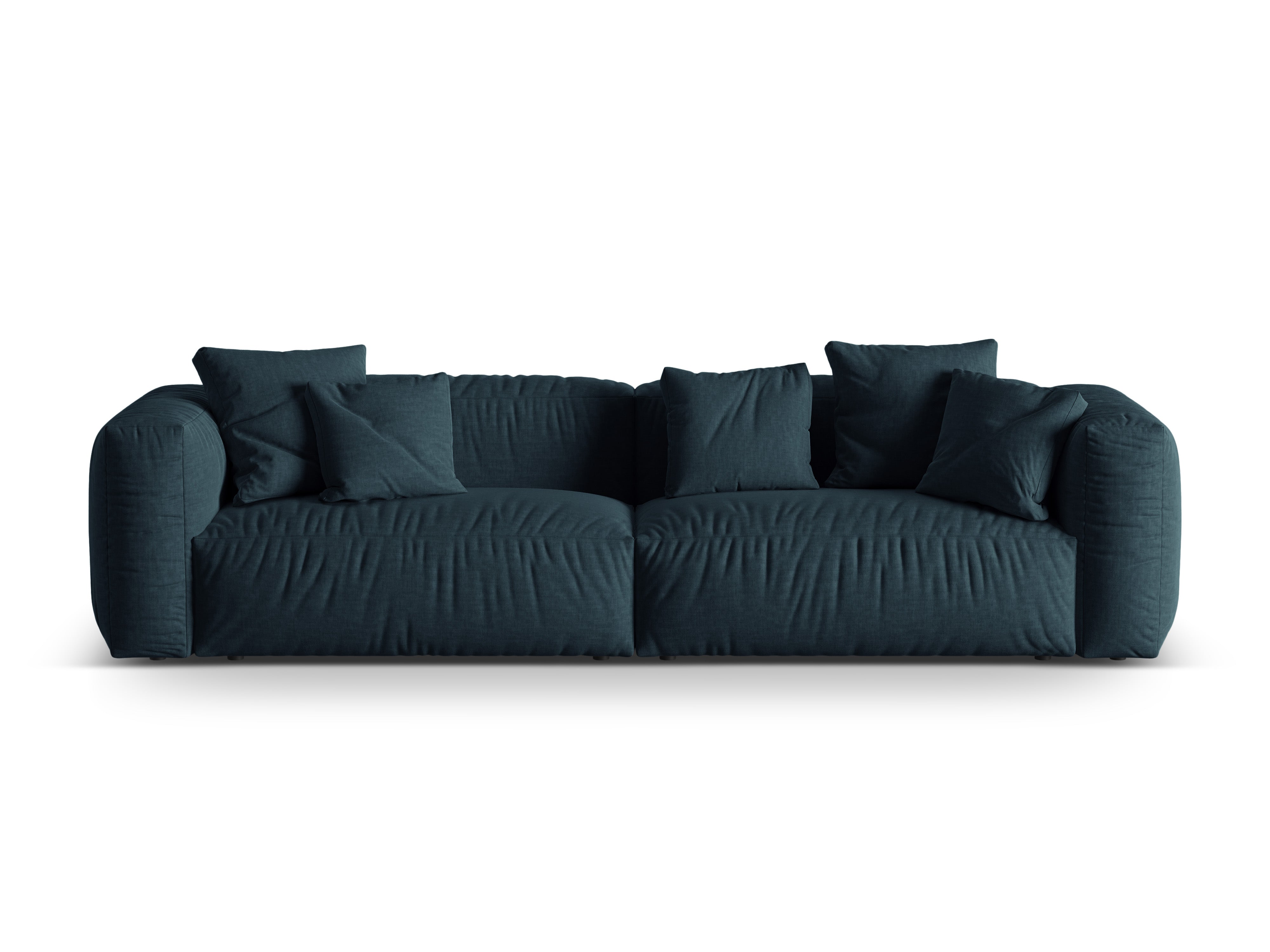 Modular Sofa, "Martina", 4 Seats, Blue Jeans, 320x106x75
Made in Europe