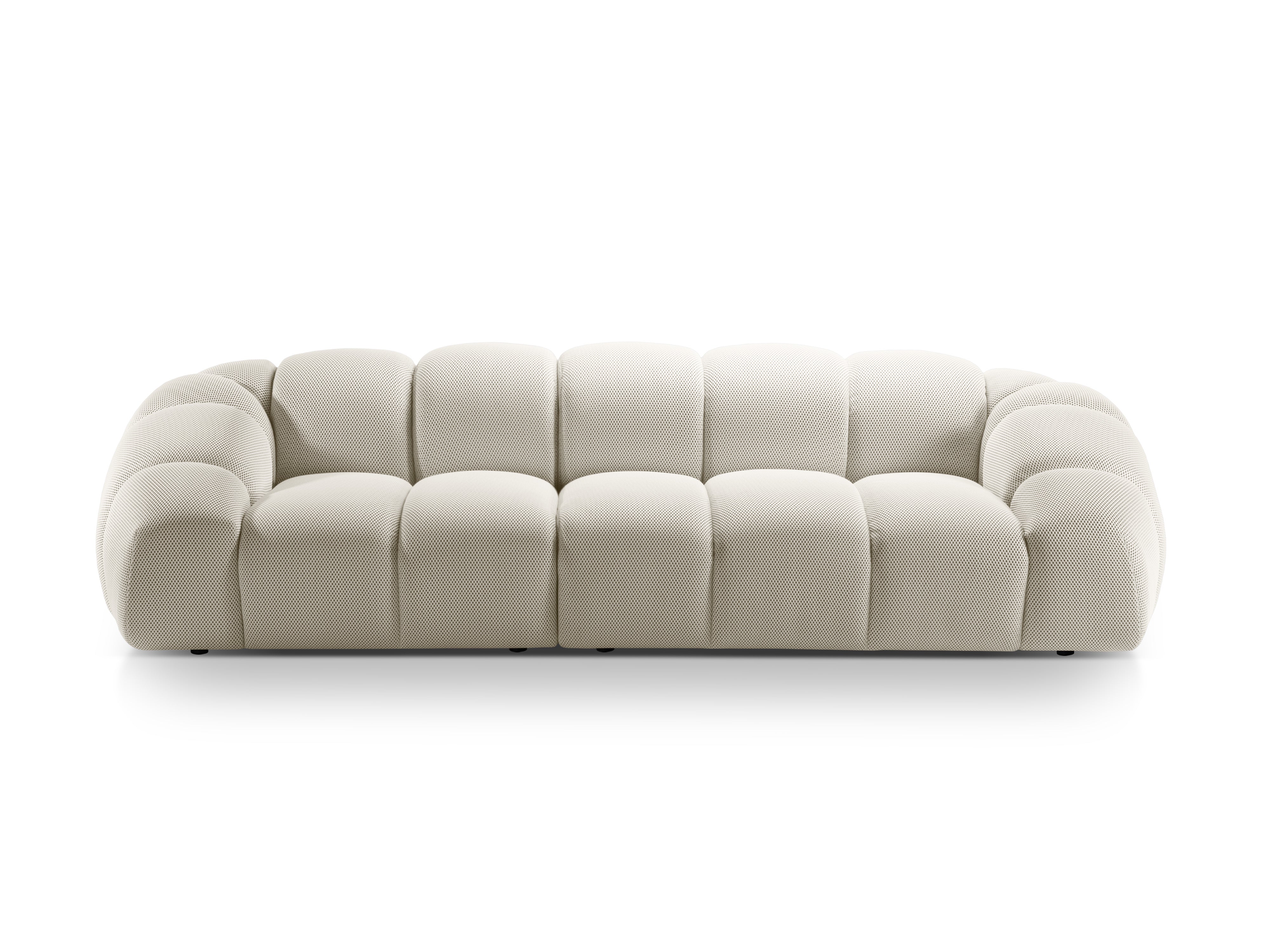 Sofa für 4 Personen DIANA hellbeige