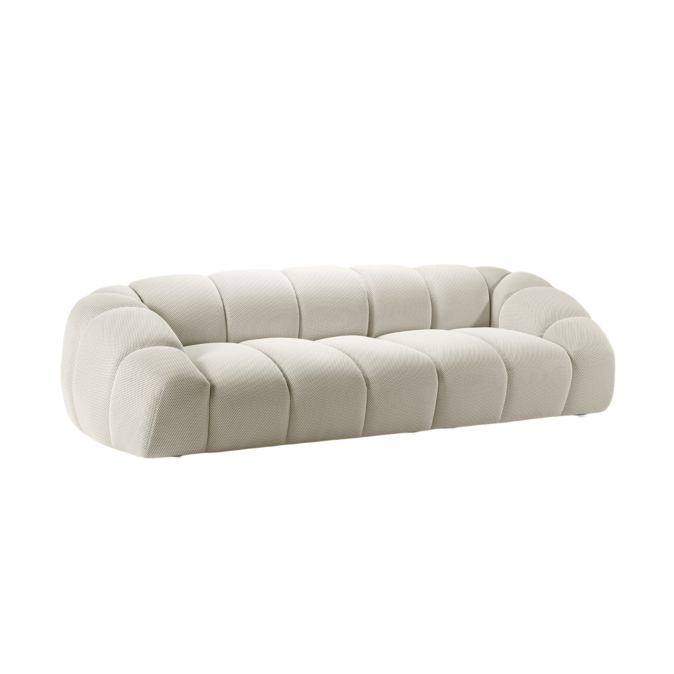 Sofa für 4 Personen DIANA hellbeige
