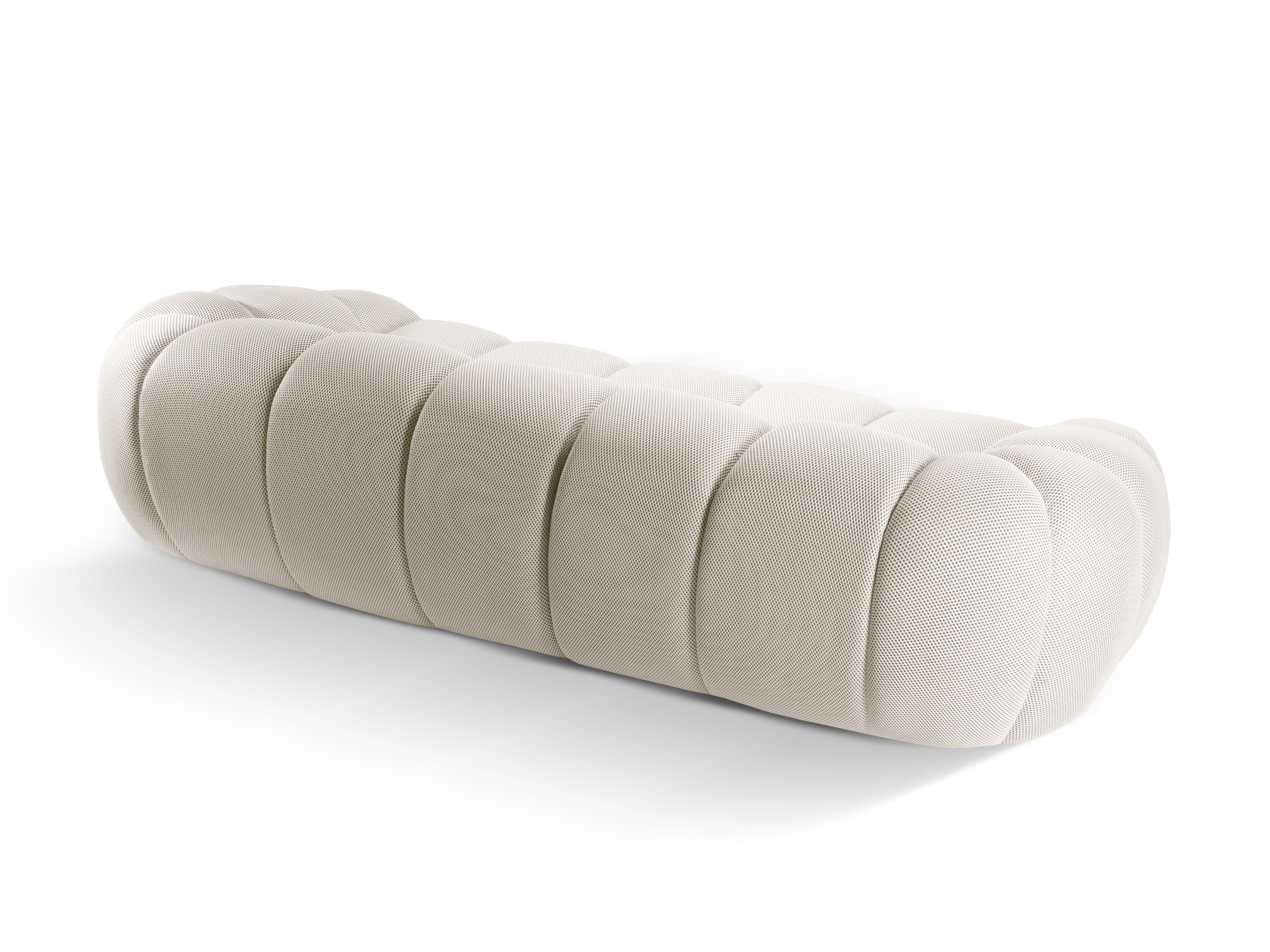 Sofa für 4 Personen DIANA hellbeige