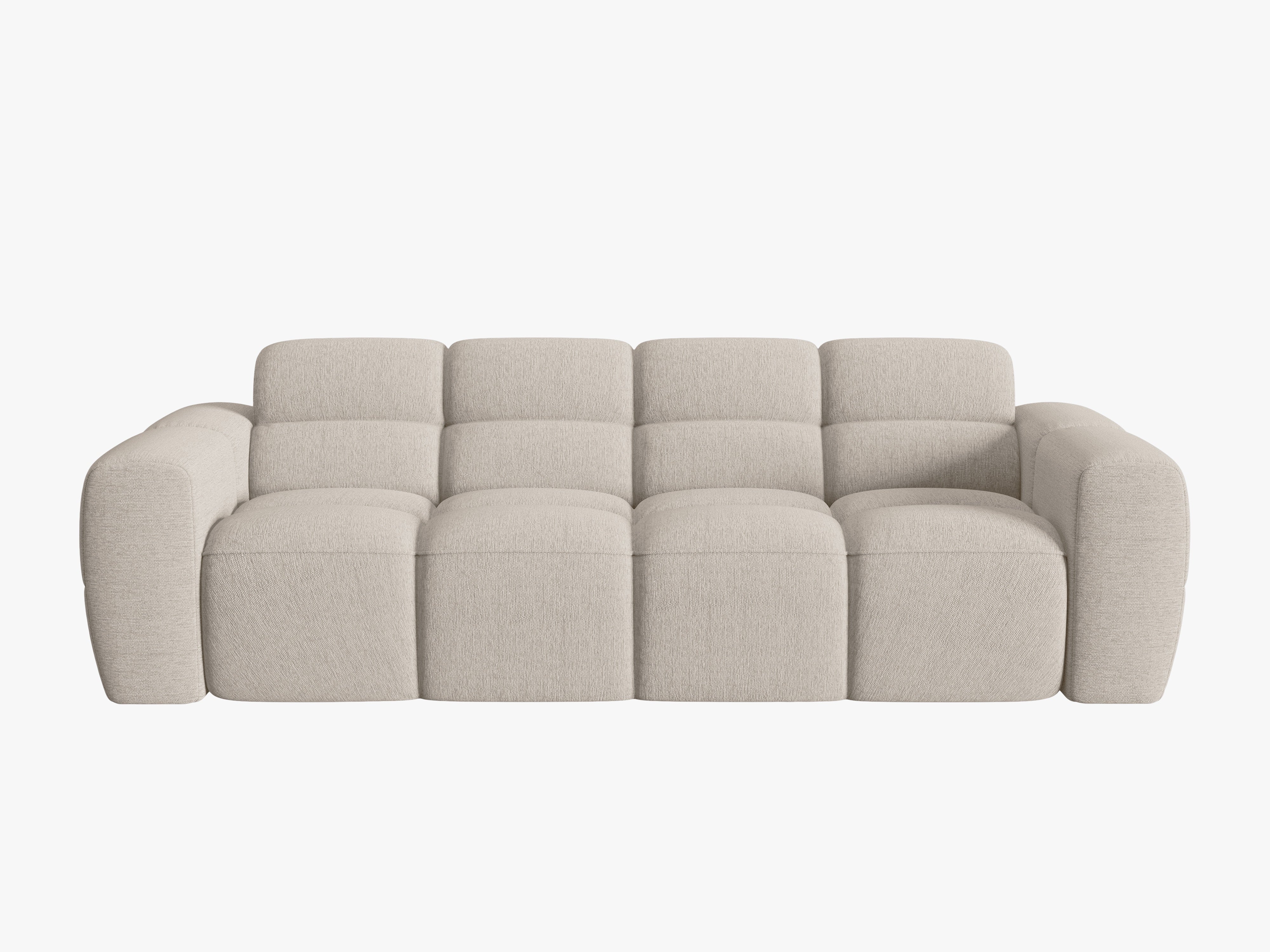 4-seater sofa LISA sand chenille [Monika] [Julia spr]