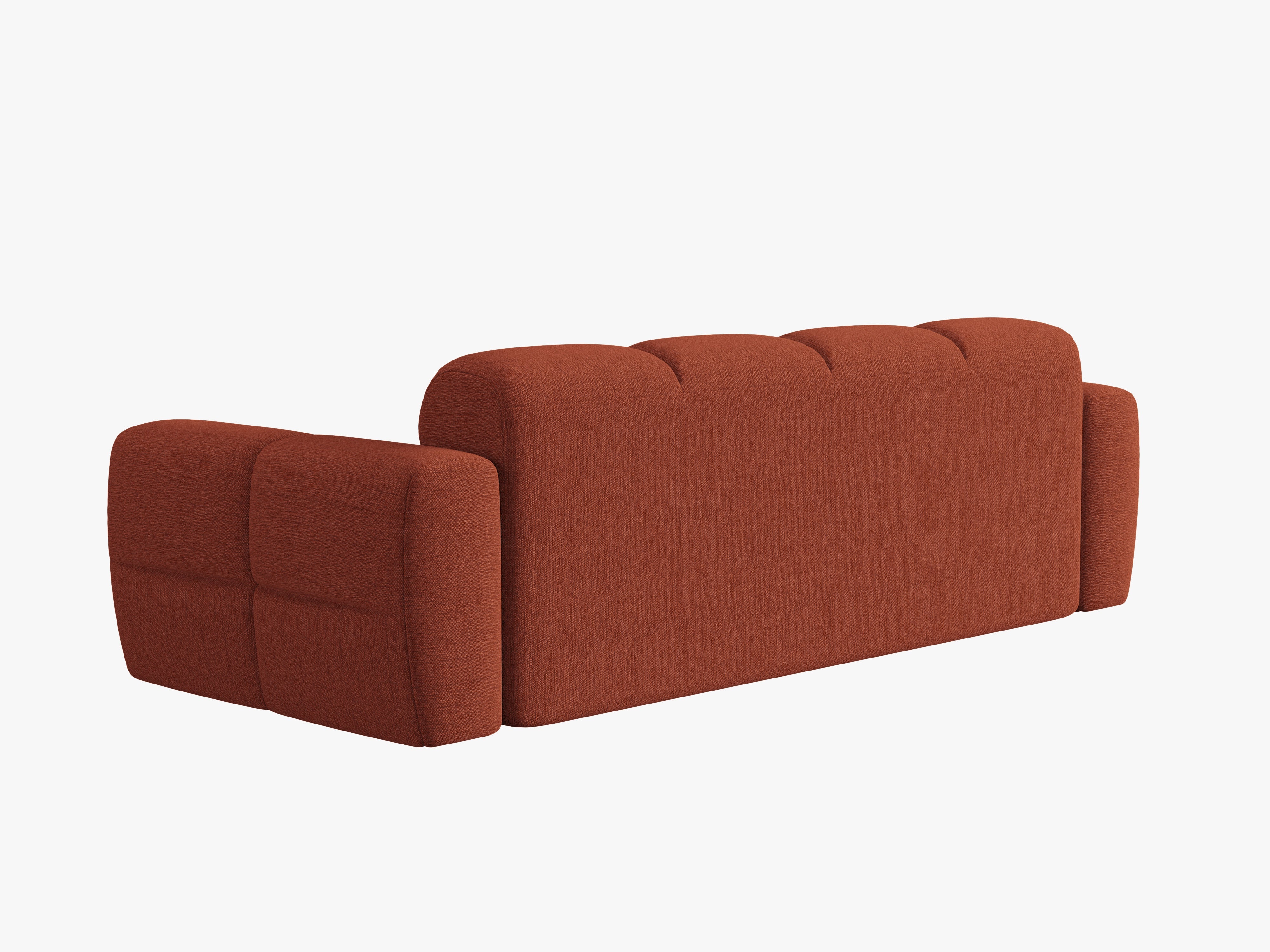 4-seater sofa LISA terracotta chenille [Monika] [Julia spr]
