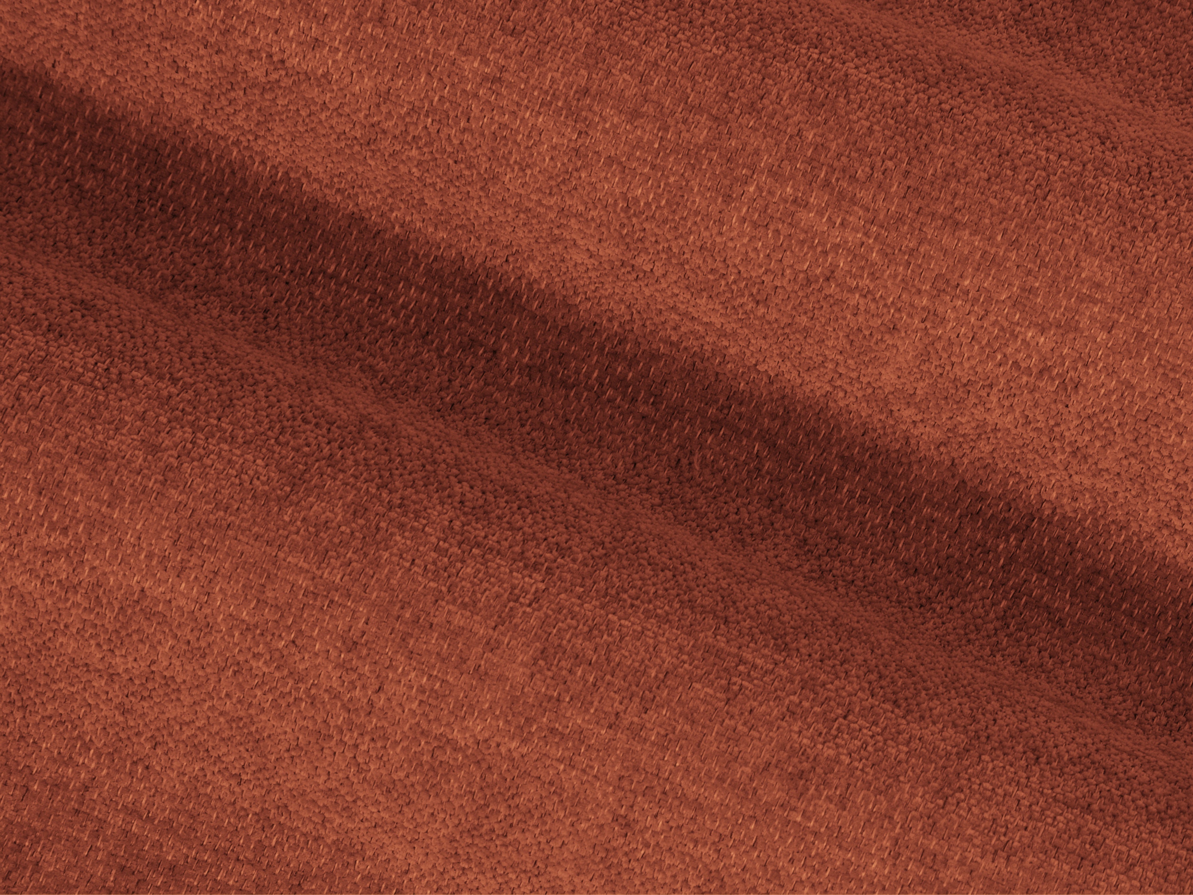 4-seater sofa LISA terracotta chenille [Monika] [Julia spr]