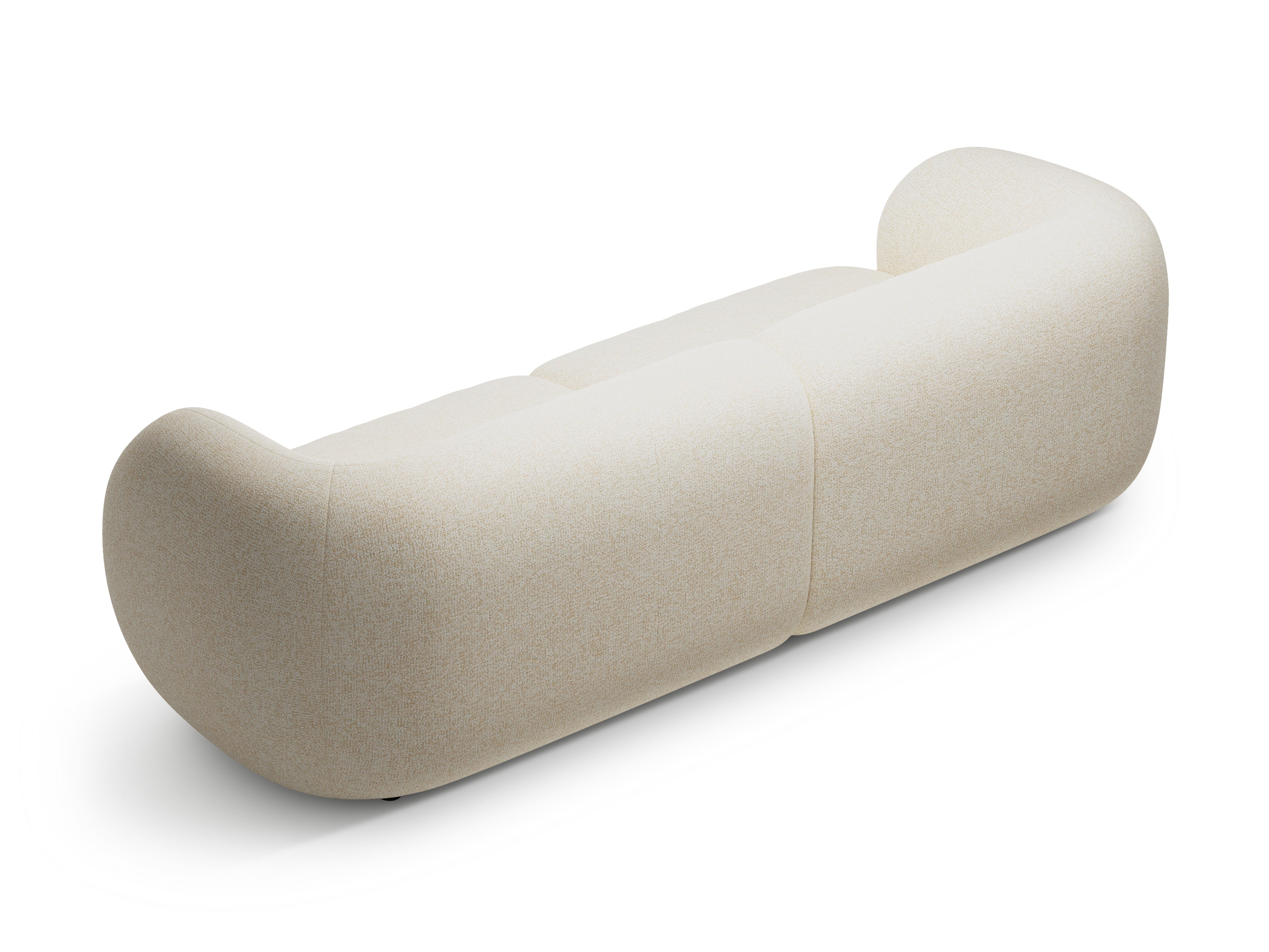 4-seater sofa KATE light beige mélange