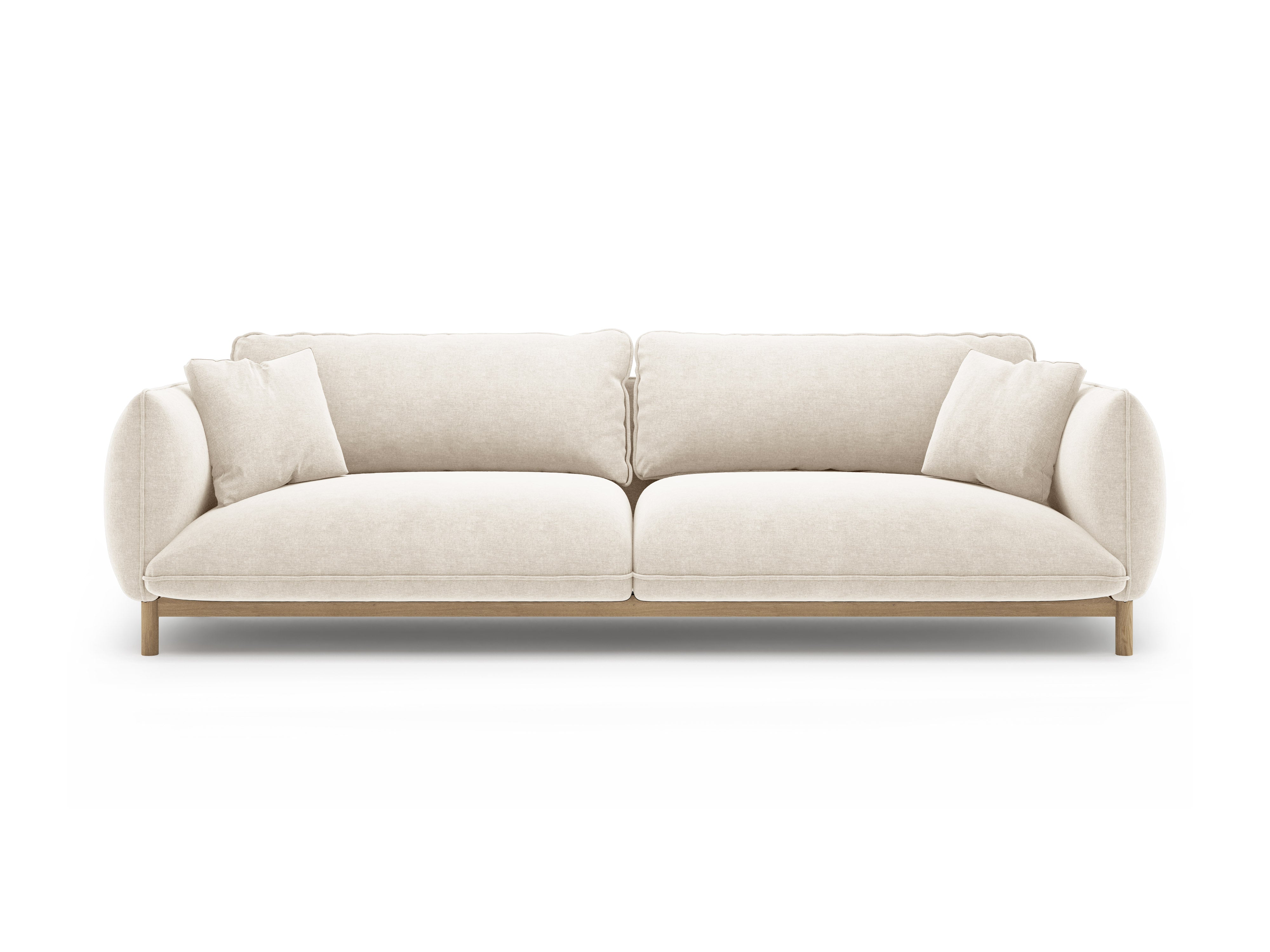 4-seater Sofa ADA ivory chenille
