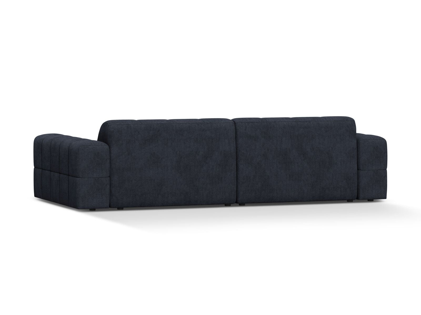 Sofa 4-osobowa JENNIFER granatowy szenil – ujęcie tylne