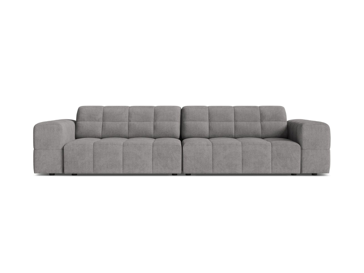 Sofa 4-osobowa JENNIFER jasnoszary szenil – Micadoni