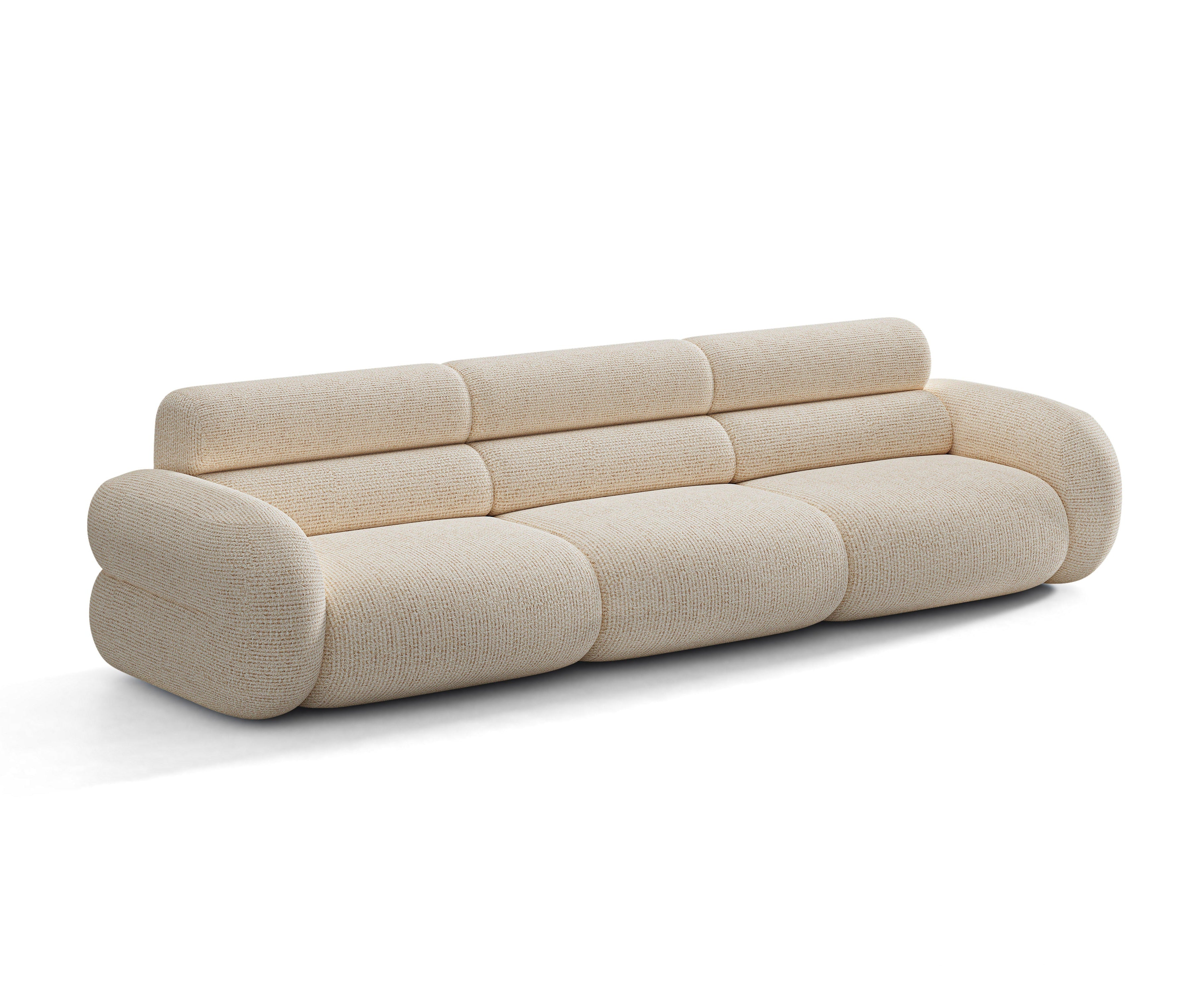 4-Seater Sofa NEO Light Beige Melange