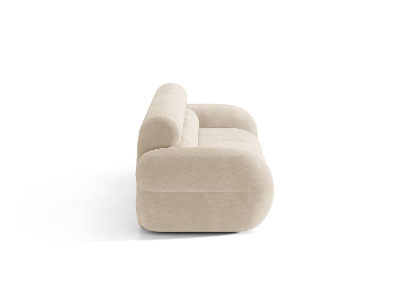 4-Seater Sofa NEO Light Beige Chenille